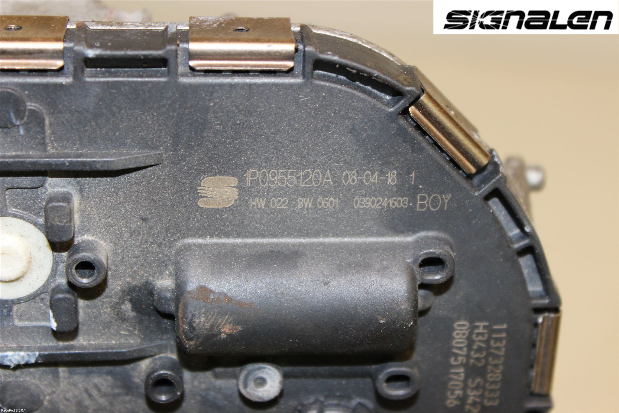 Seat LEON 06-12 Torkarmotor Vindruta