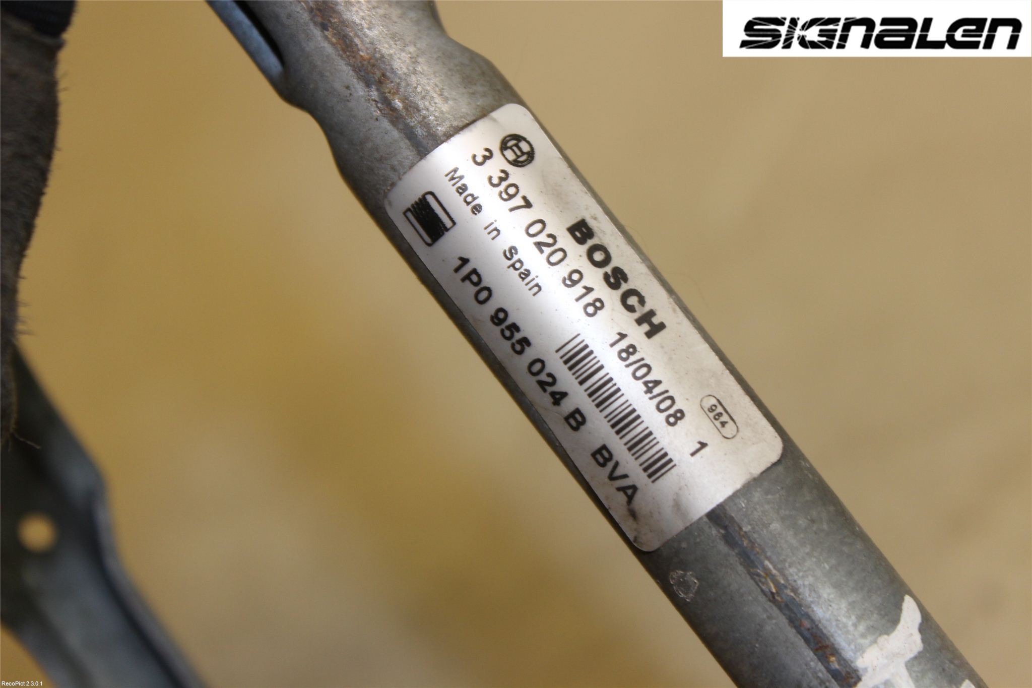 Seat LEON 06-12 Torkarmekanism Vindruta