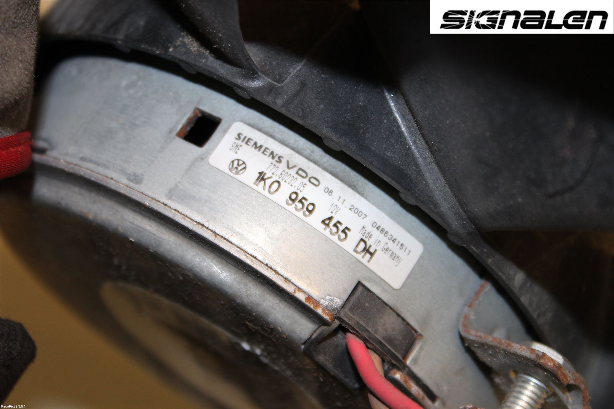 Volkswagen VW PASSAT 05-11 Kylfläkt El