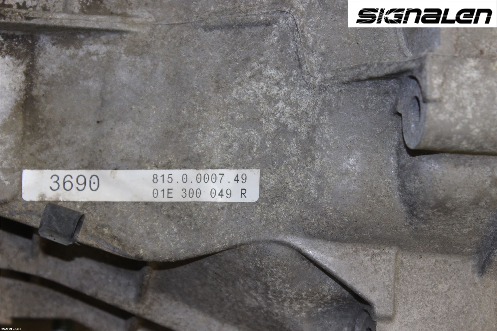 Audi A4/S4 01-05 Växellåda Man 6 Vxl