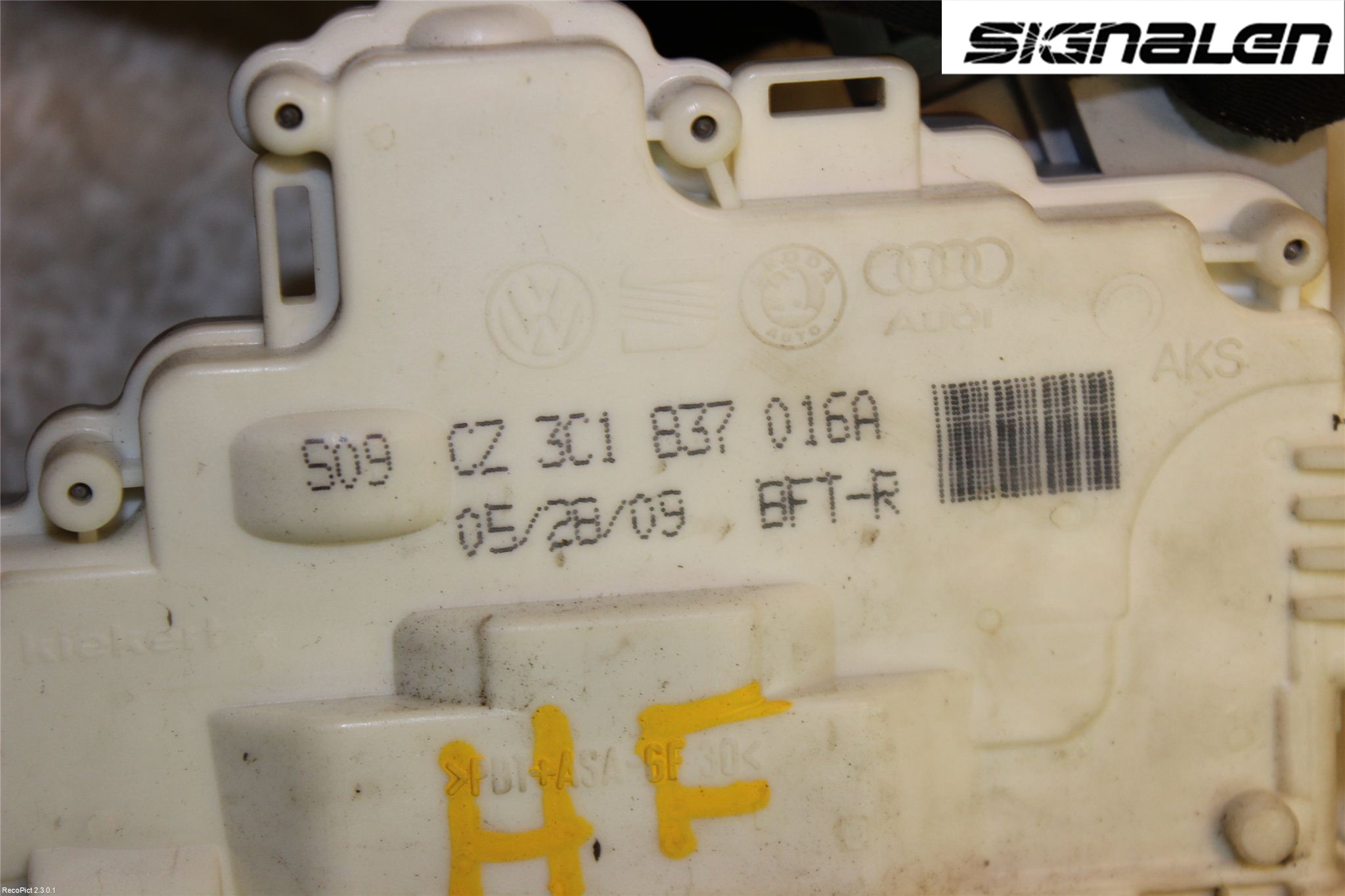 Volkswagen VW PASSAT 05-11 Låskista-Dörrlås