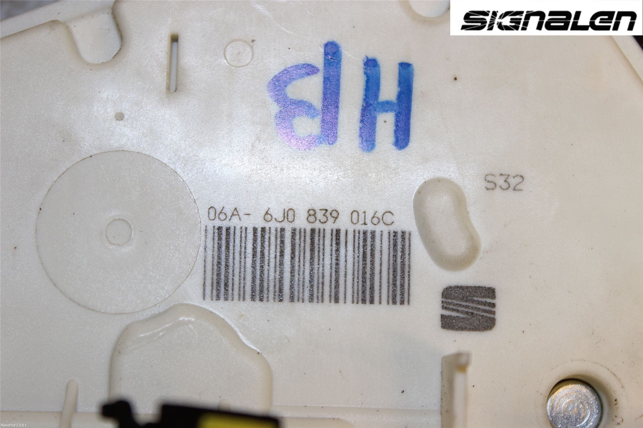 Seat IBIZA IV 08-16 Låskista-Dörrlås