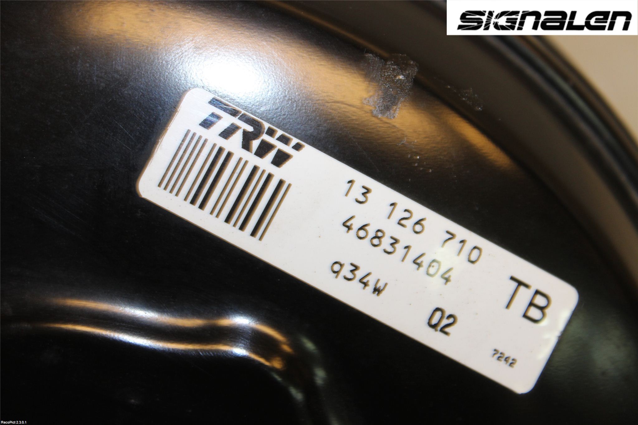 Saab 9-3 VER2/VER3 08-15 Bromsservo