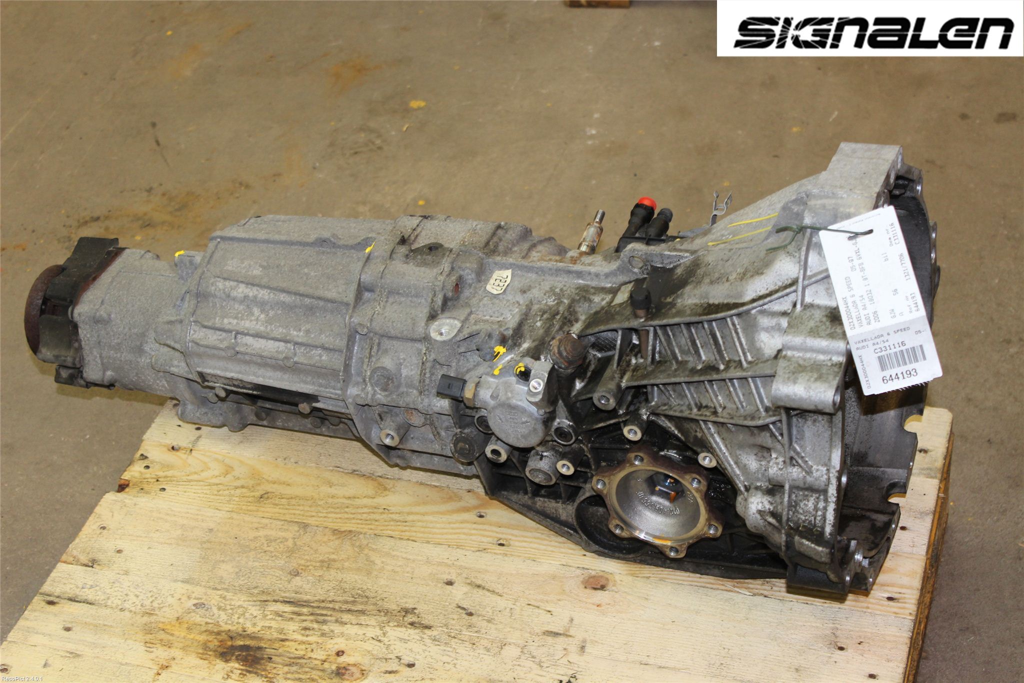 Audi A4/S4 05-07 Växellåda Man 6 Vxl