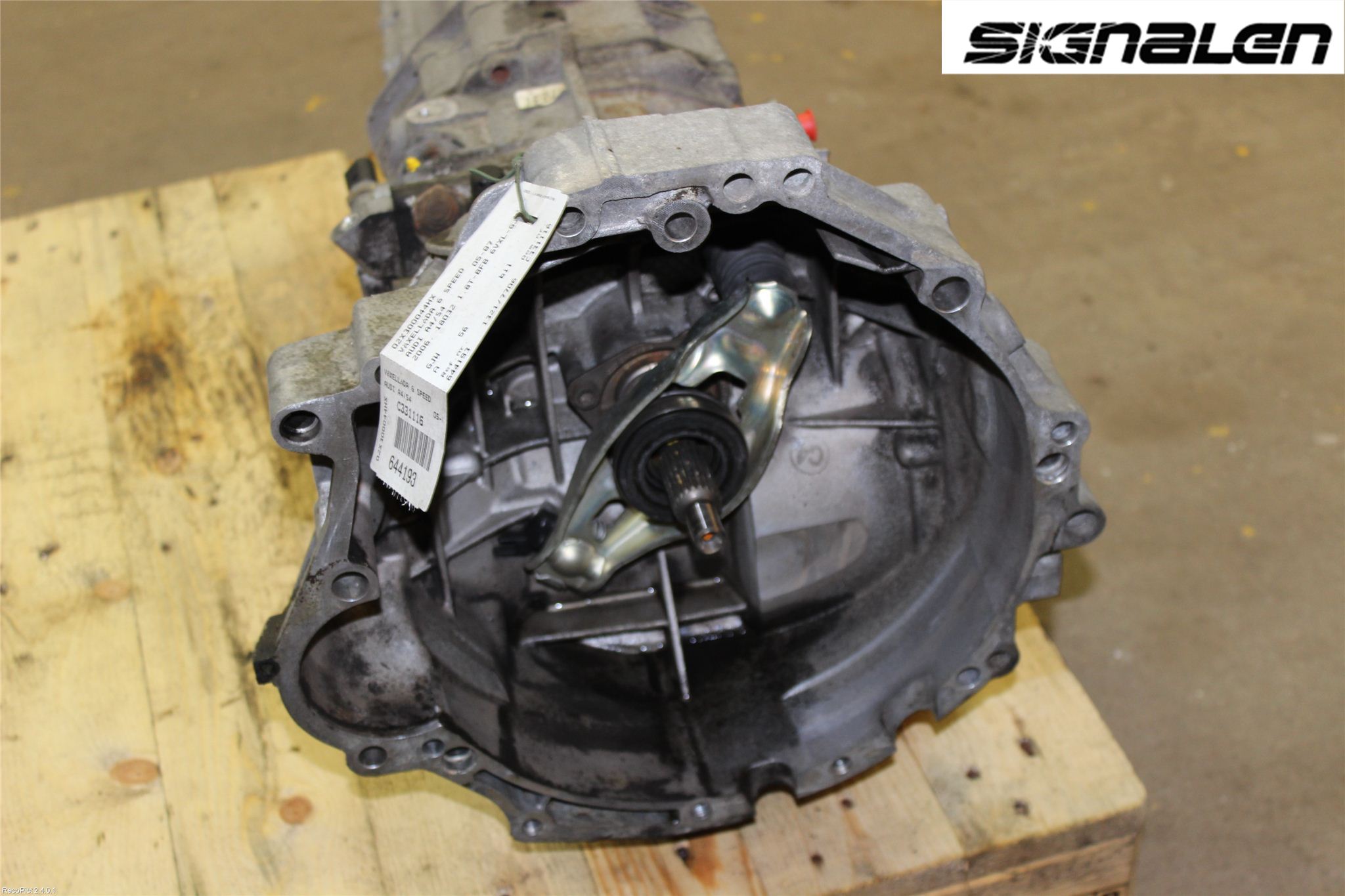 Audi A4/S4 05-07 Växellåda Man 6 Vxl