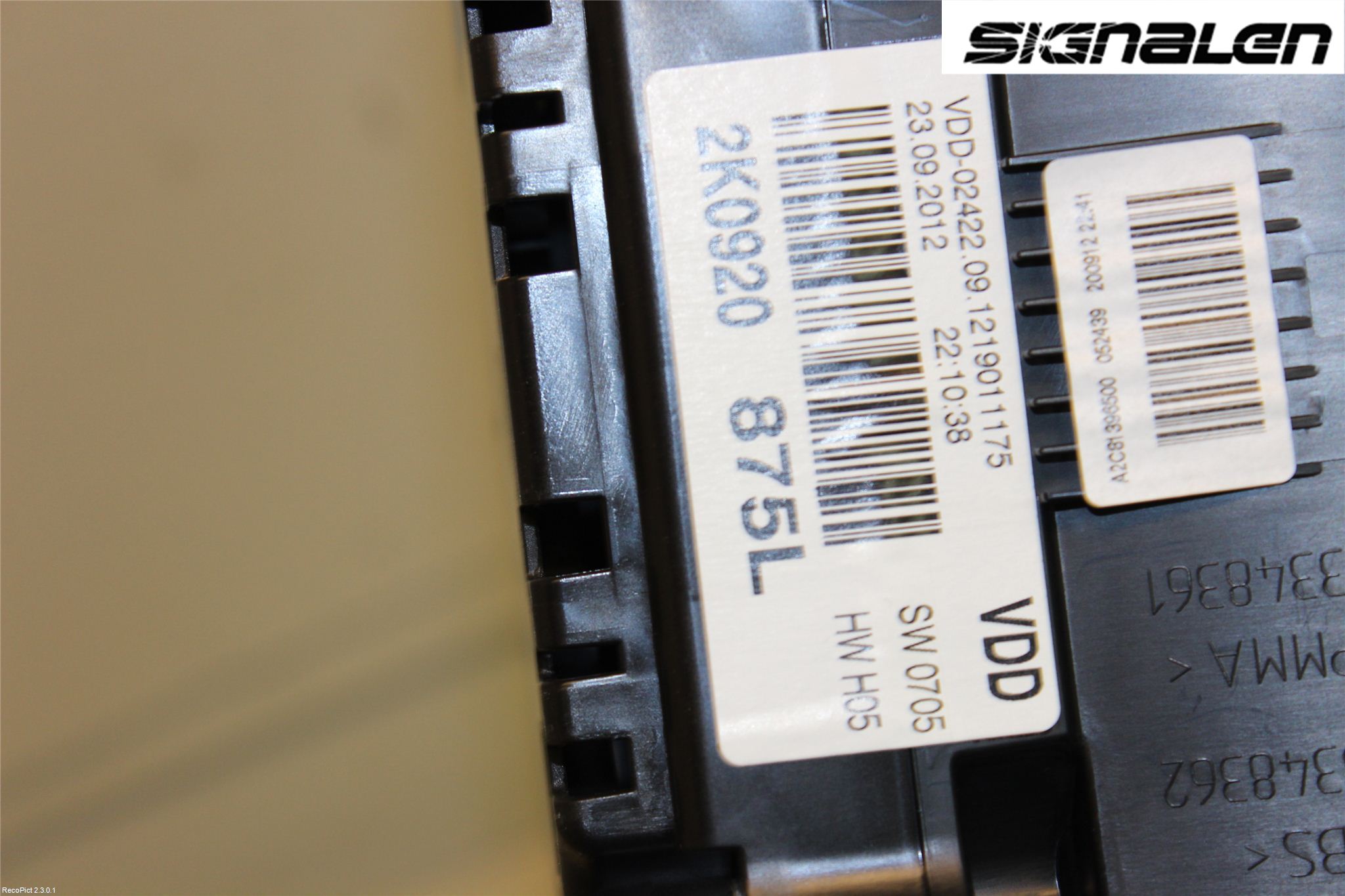 Volkswagen VW CADDY 11-15 Instrument Komb