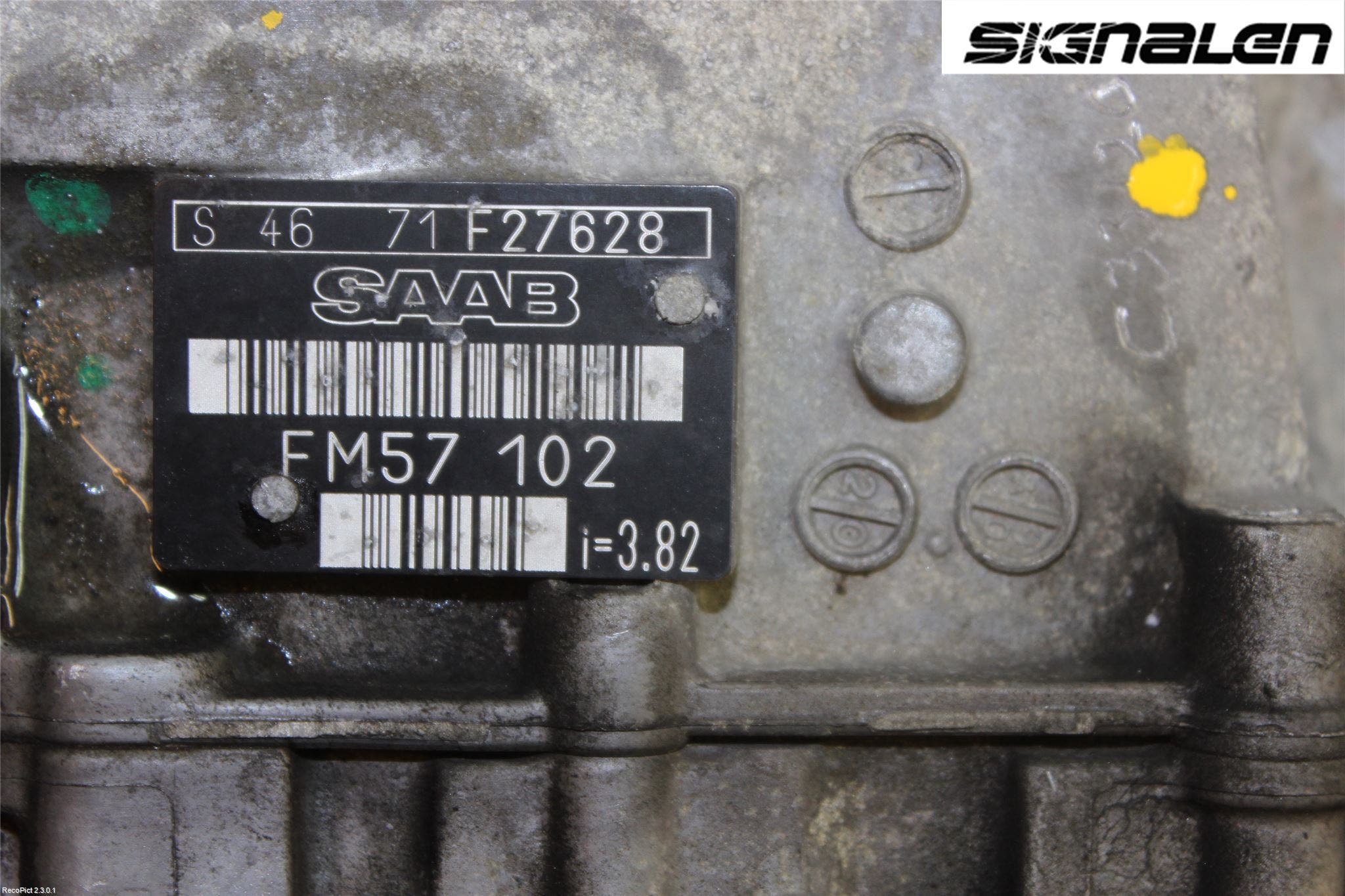 Saab 9-3 VER 2 Växellåda Man 5 Vxl