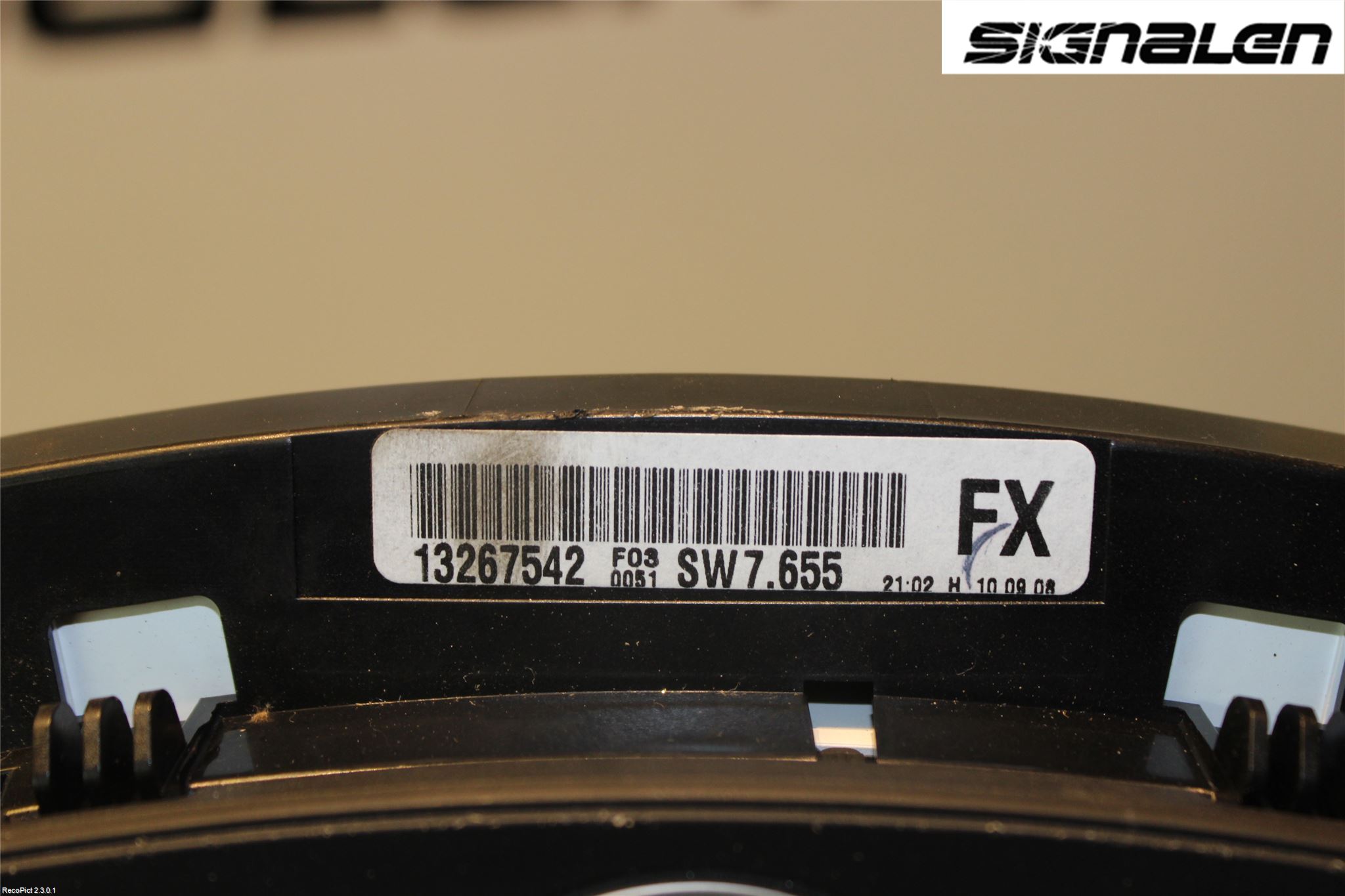 Opel ZAFIRA B 06-14 Instrument Komb