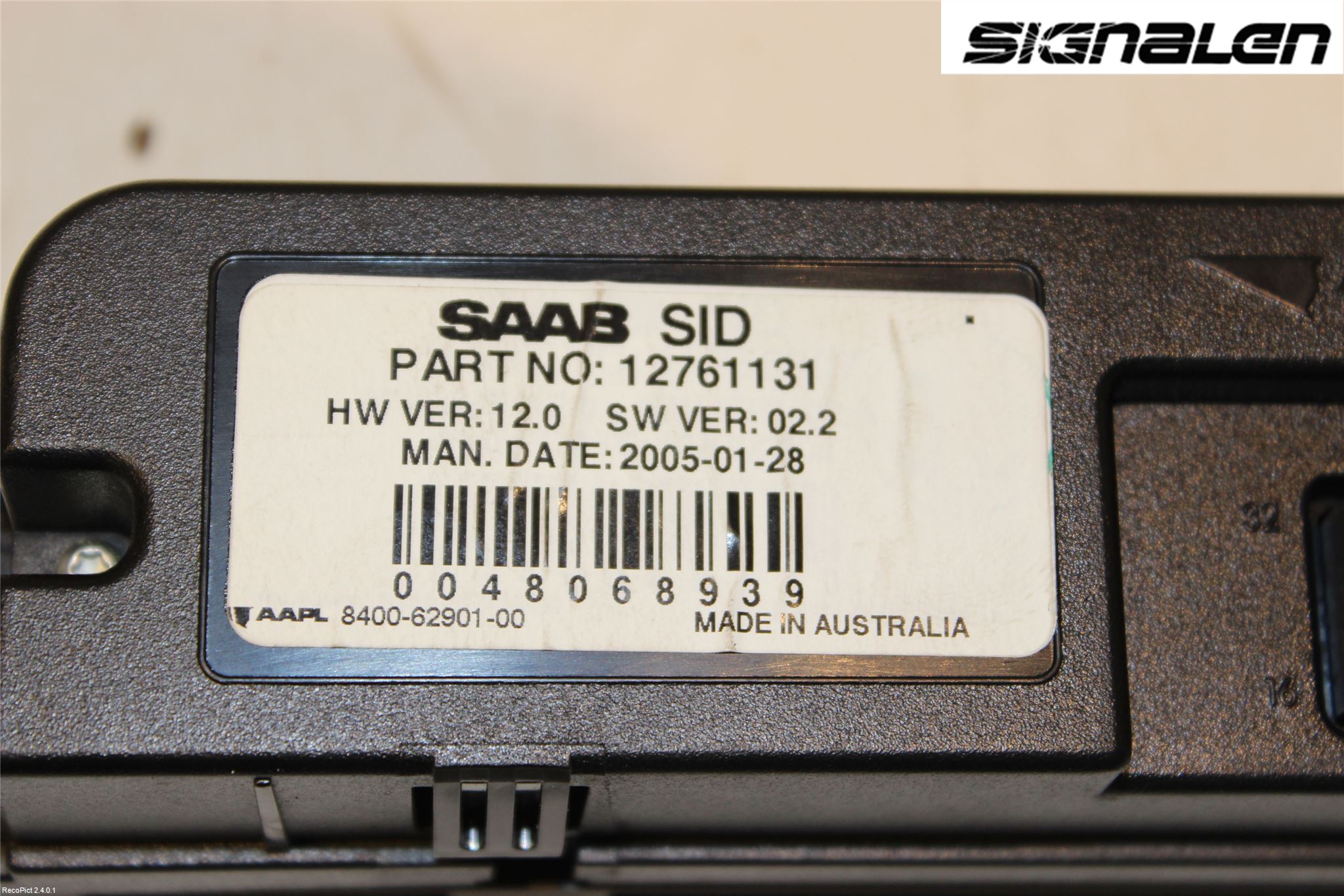 Saab 9-5 -05 Färddator