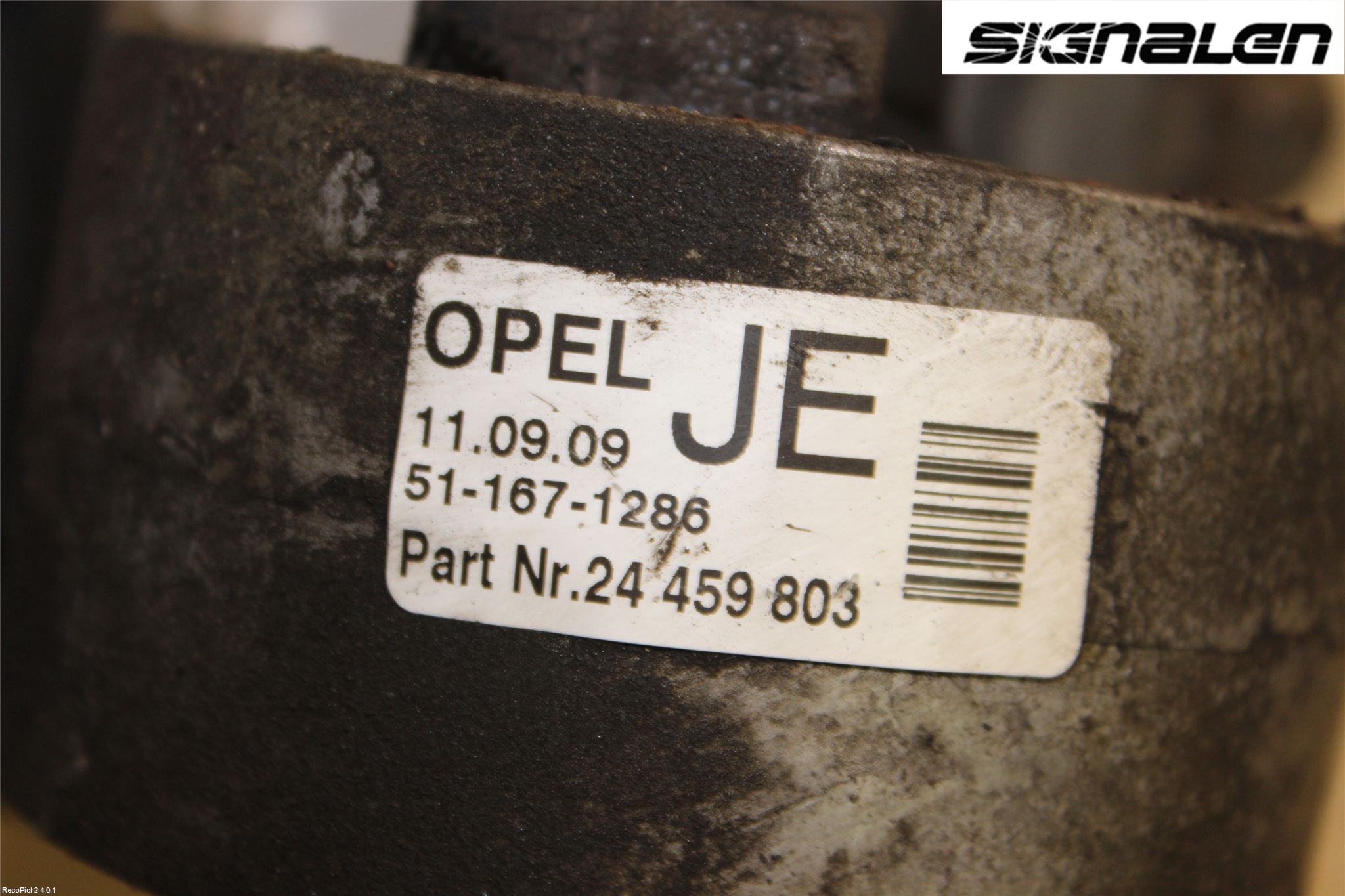 Opel ASTRA H 04-12 Motorfäste