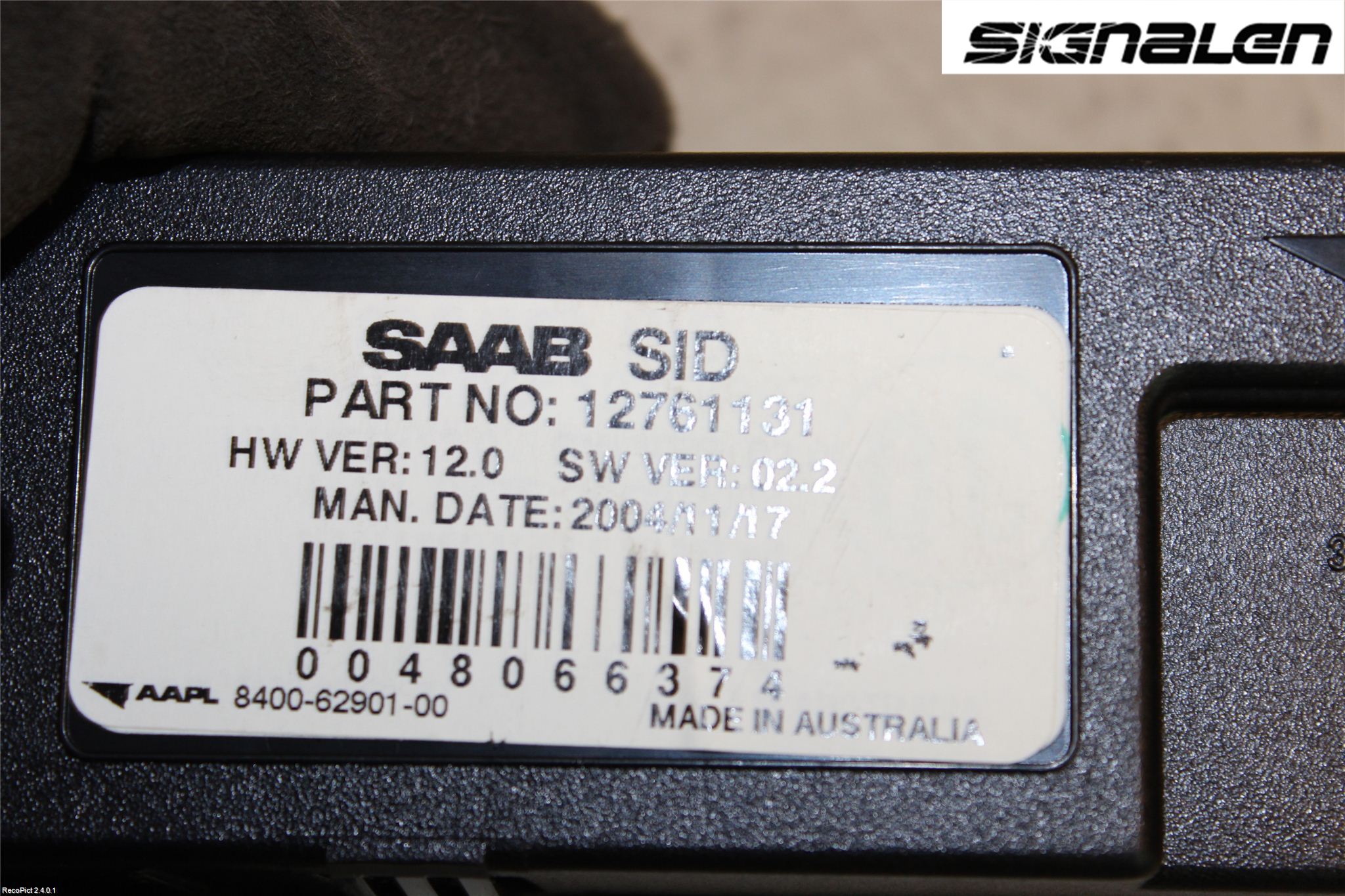 Saab 9-5 -05 Färddator