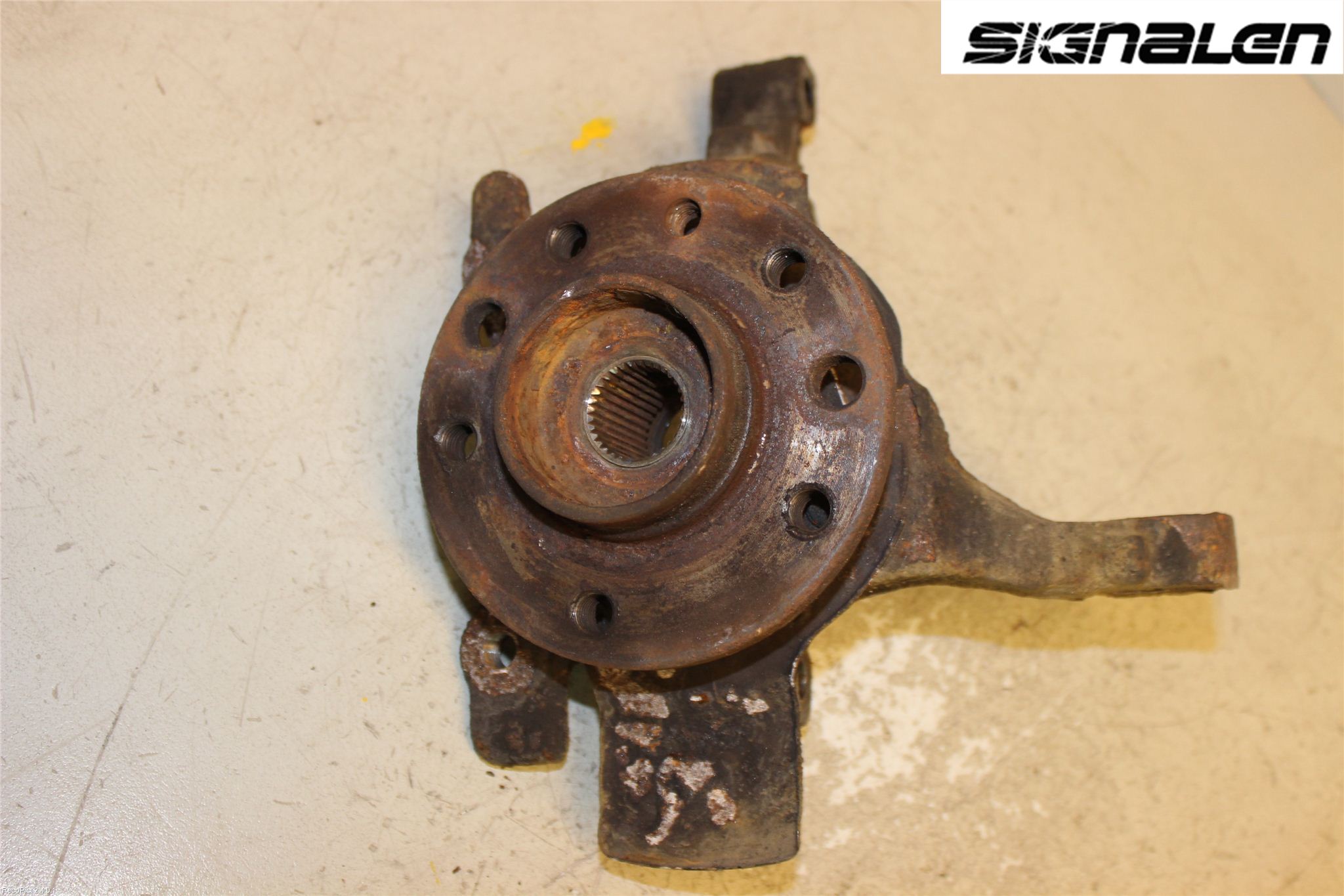 Opel ASTRA H 04-12 Styrspindel Lagerhus Vä