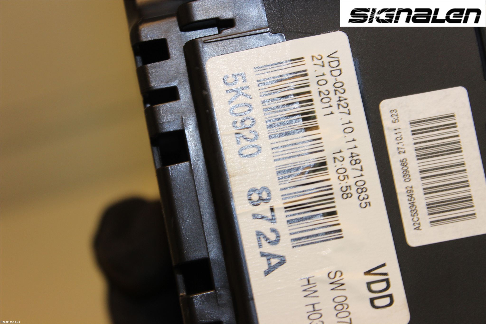 Volkswagen VW GOLF VI 09-13 Instrument Komb
