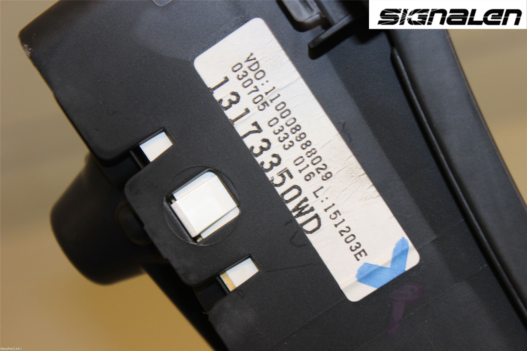 Opel COMBO 02-12 Instrument Komb