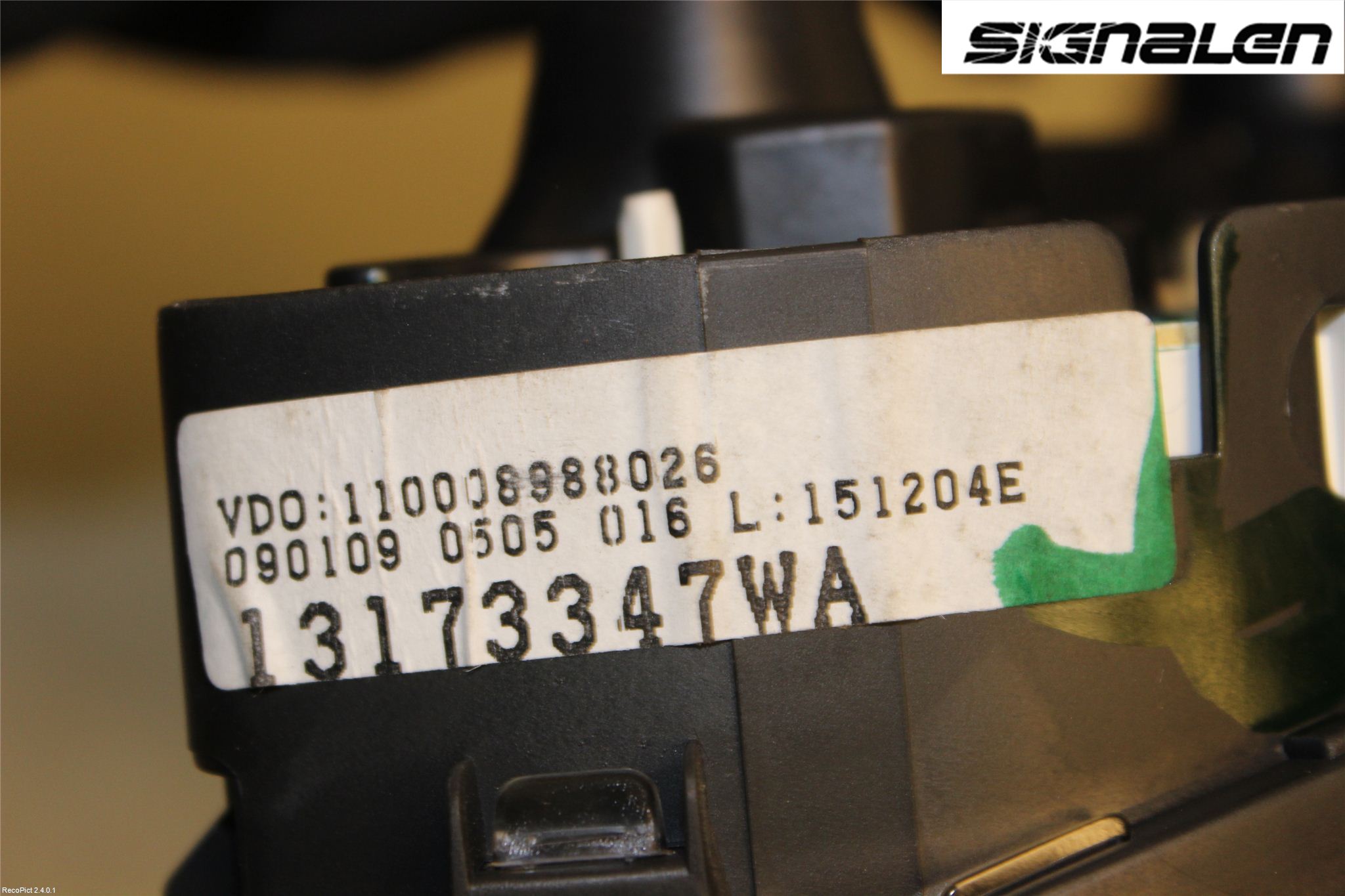 Opel COMBO 02-12 Instrument Komb