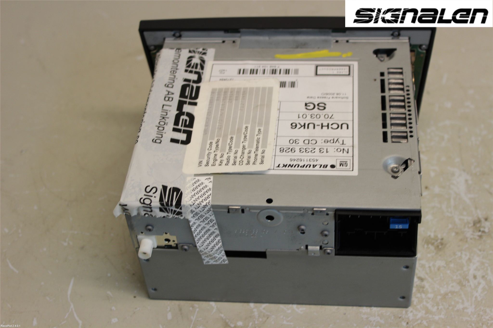 Opel COMBO 02-12 Radio