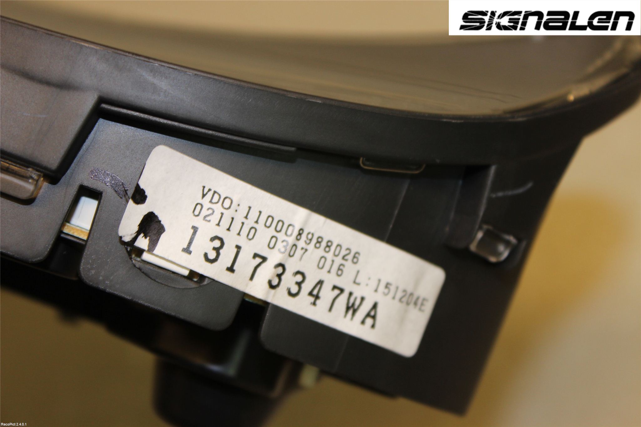 Opel COMBO 02-12 Instrument Komb