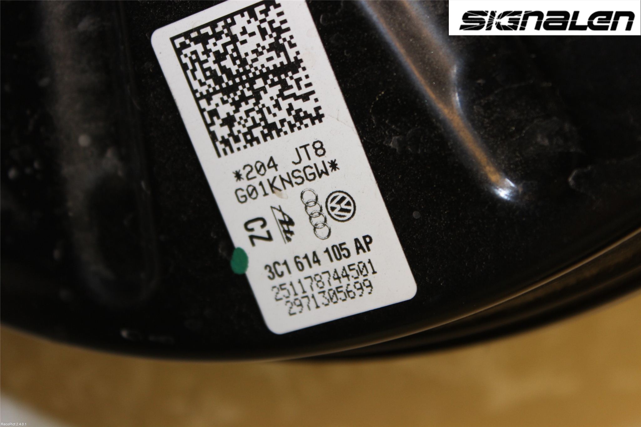 Volkswagen VW PASSAT 11-14 Bromsservo