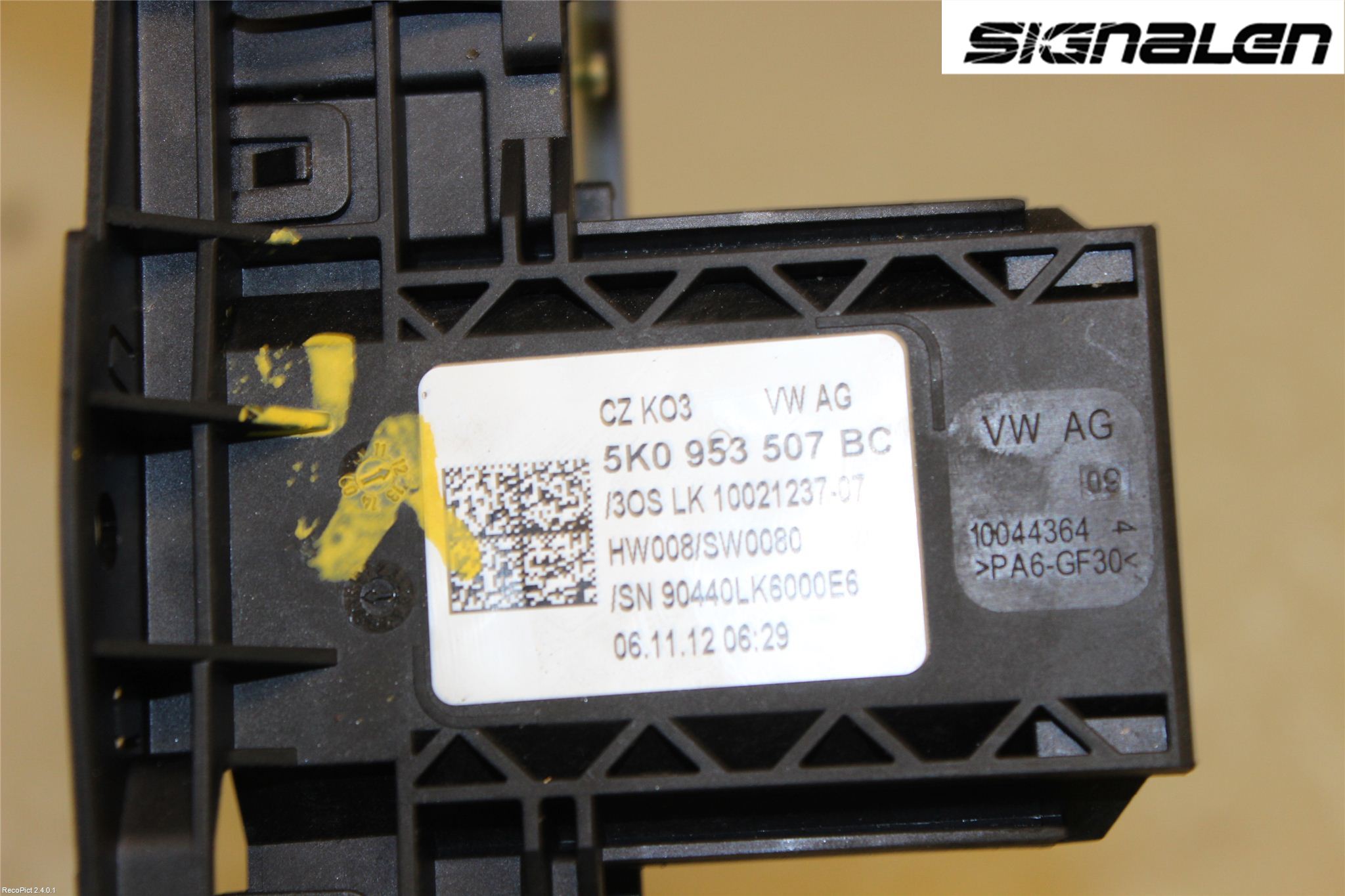 Volkswagen VW GOLF PLUS/CROSS GOLF 04-14 Spakcentral