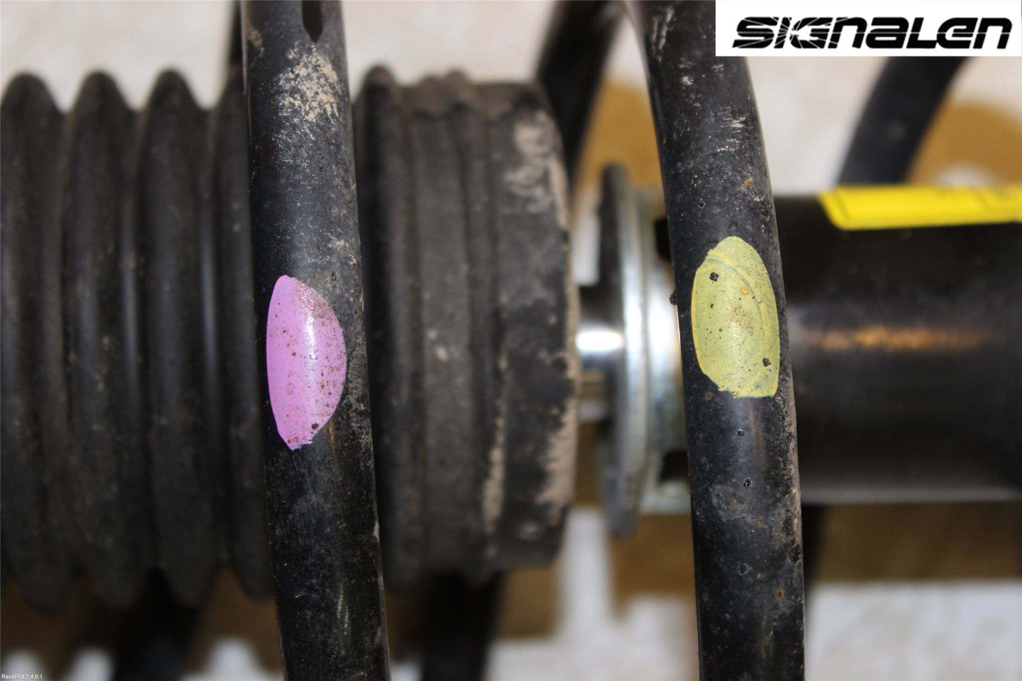 Chevrolet AVEO Fjäderben Fram Vänster