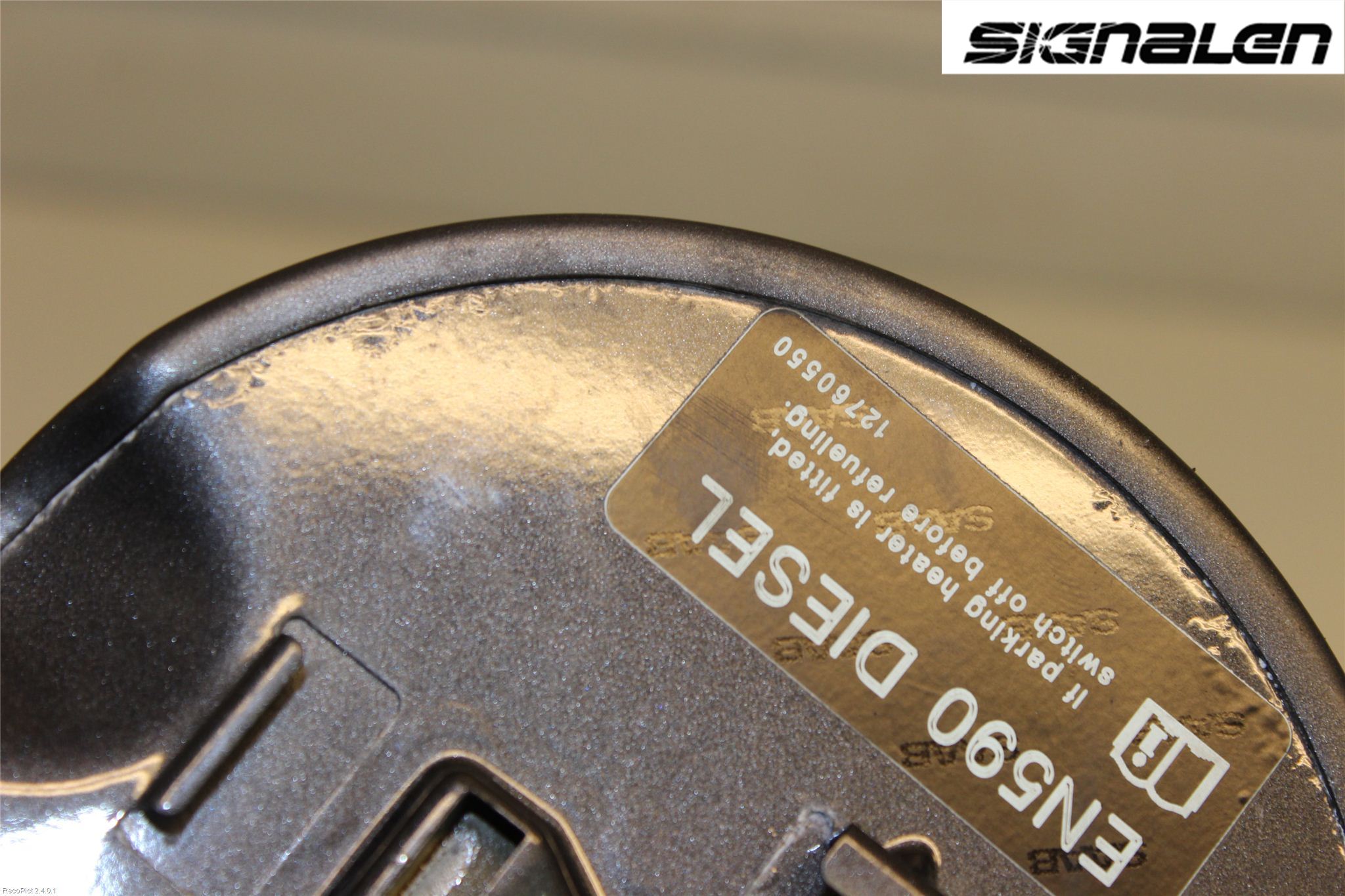 Saab 9-3 VER2/VER3 08-15 Tanklucka