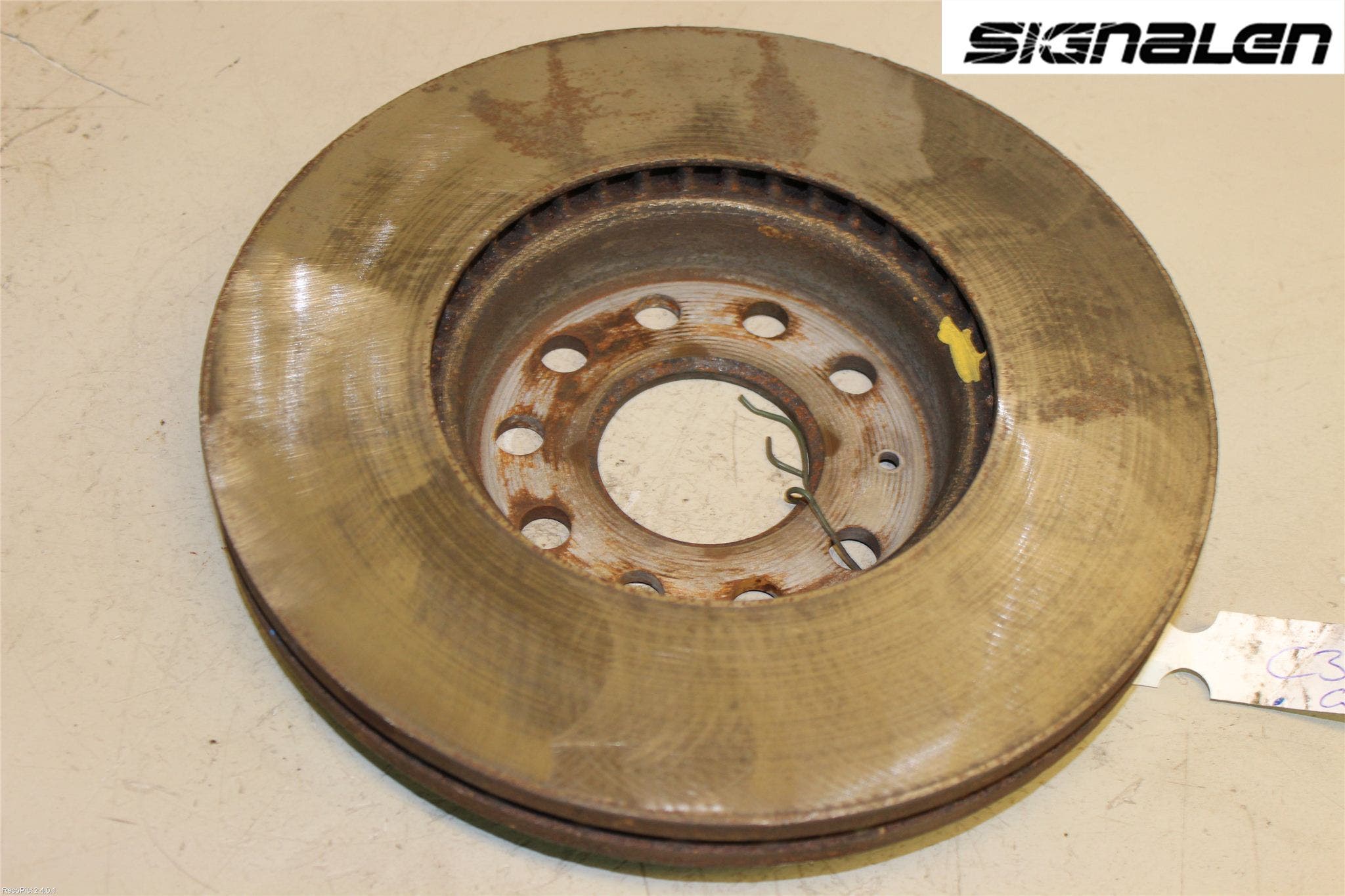 Volkswagen VW GOLF VI 09-13 Bromsskiva Fram