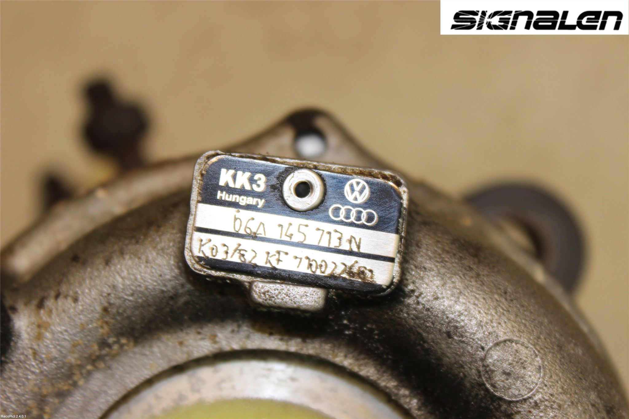 Volkswagen VW POLO 05-09 Turboaggregat