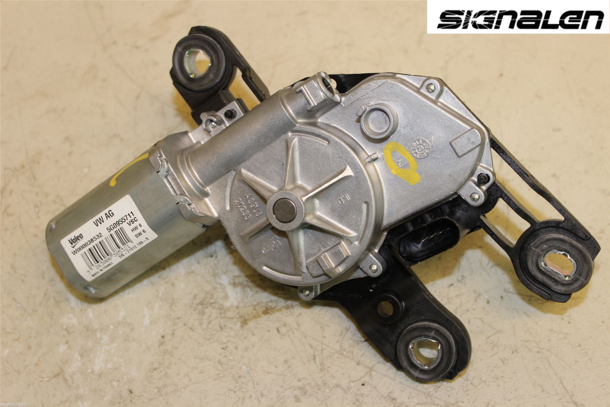 Volkswagen VW GOLF / E-GOLF VII 13-20 Torkarmotor Baklucka