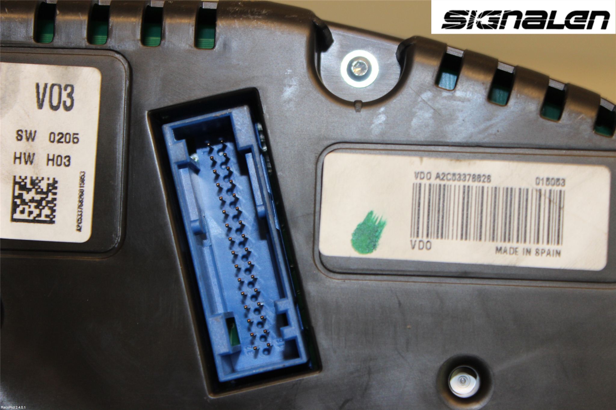 Volkswagen VW POLO 10-17 Instrument Komb