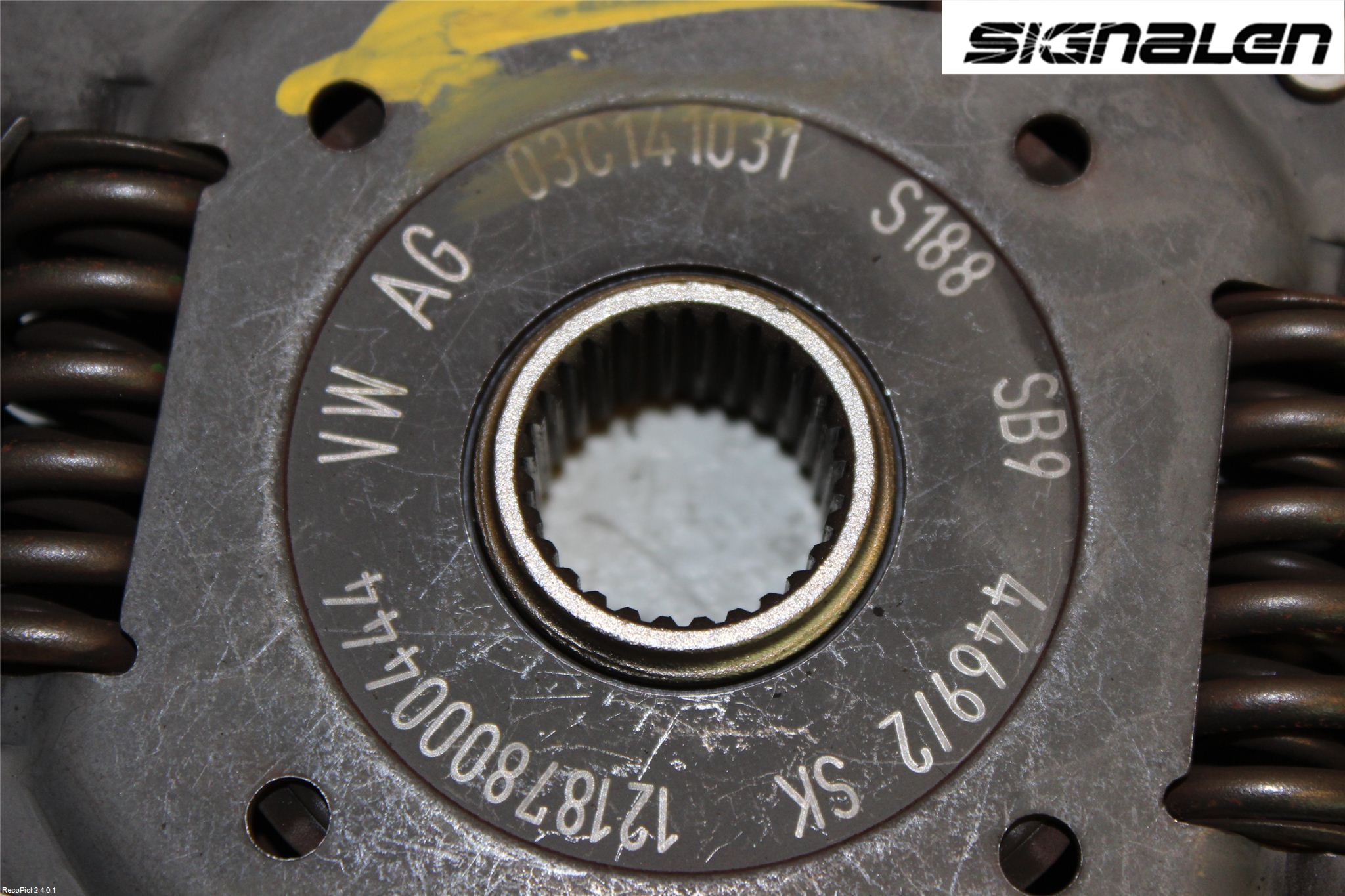 Volkswagen VW POLO 10-17 Koppling-Lamell