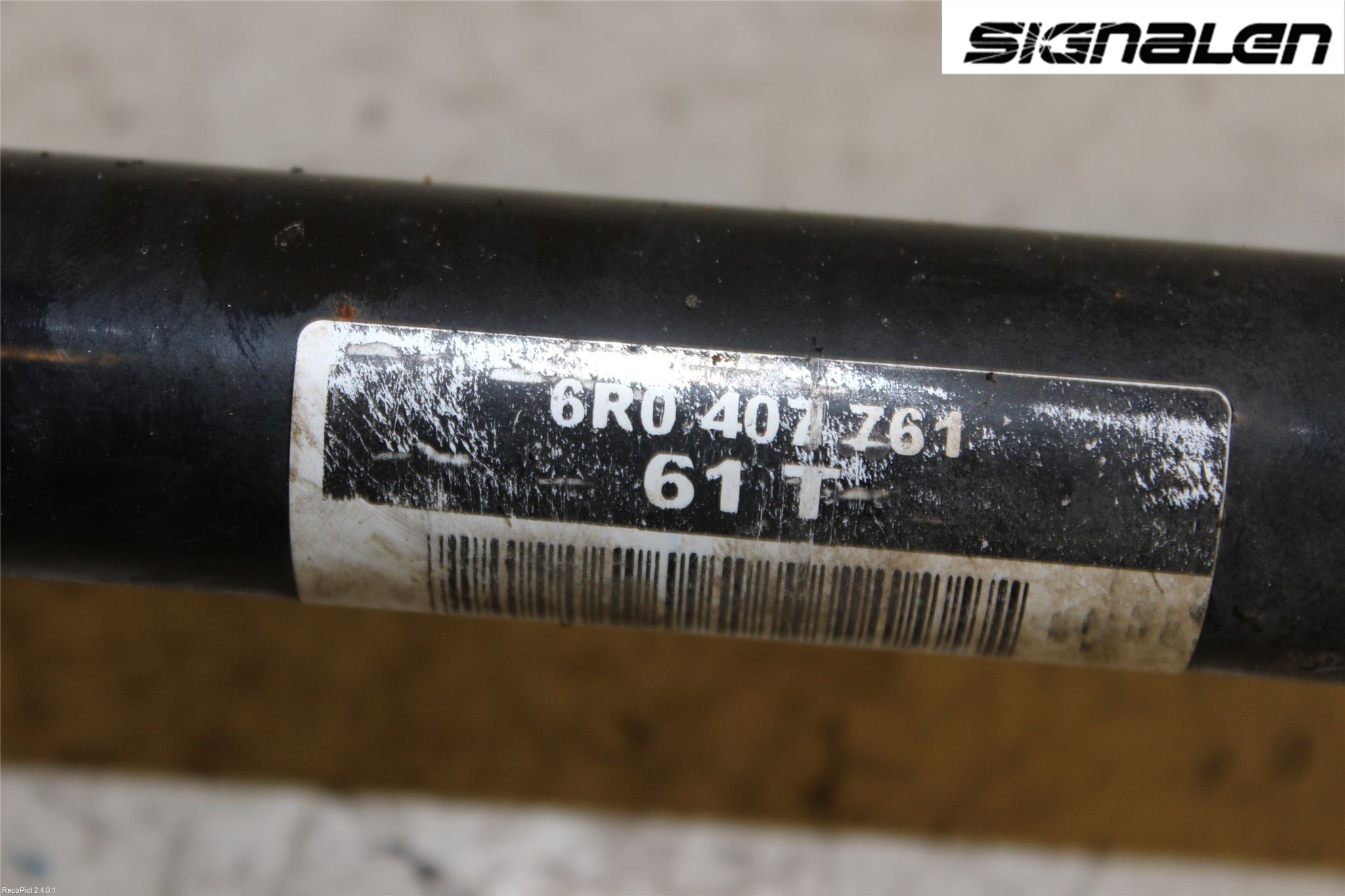 Volkswagen VW POLO 10-17 Drivaxel Fram Vänster