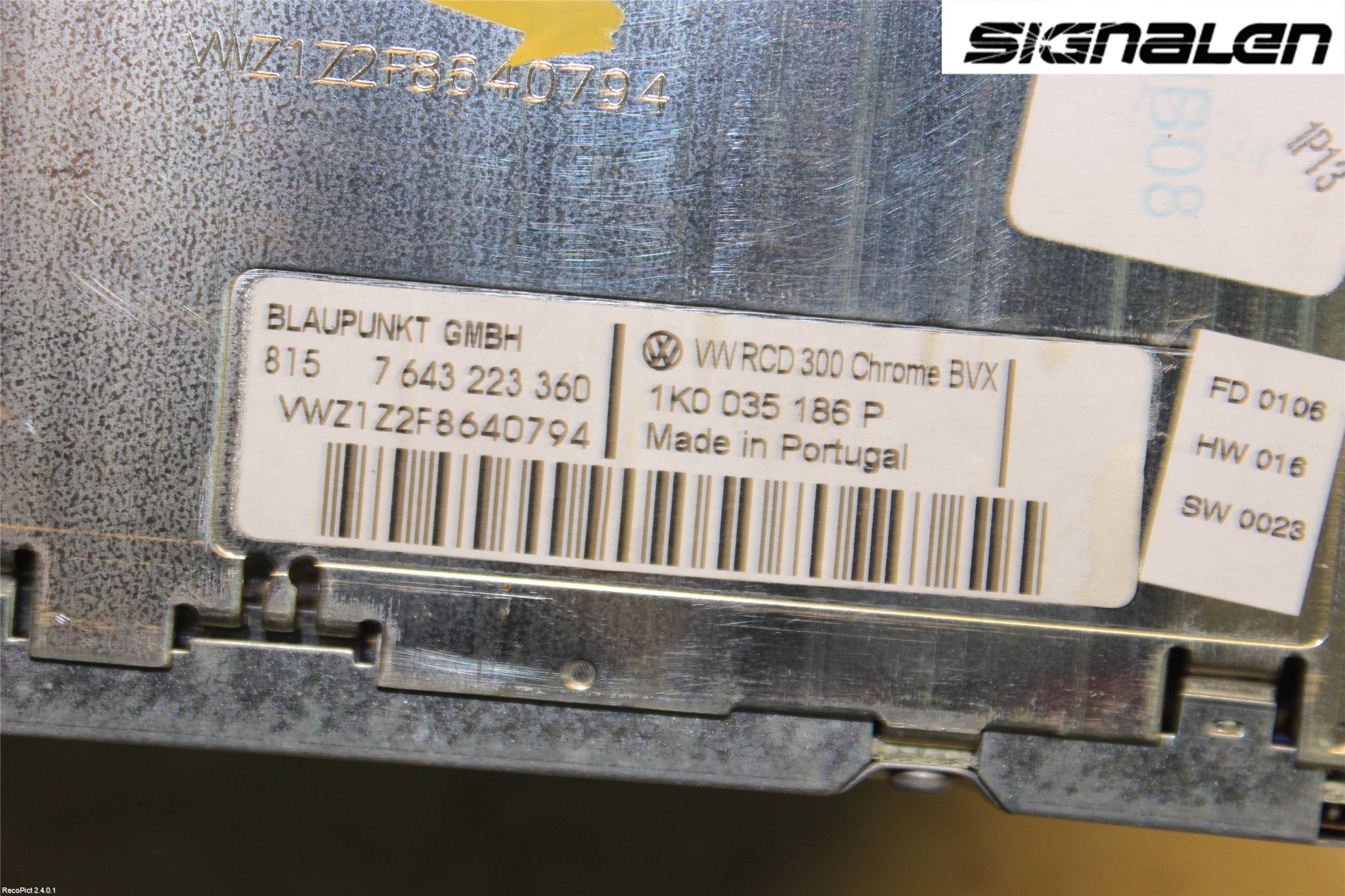 Volkswagen VW PASSAT 05-11 Radio