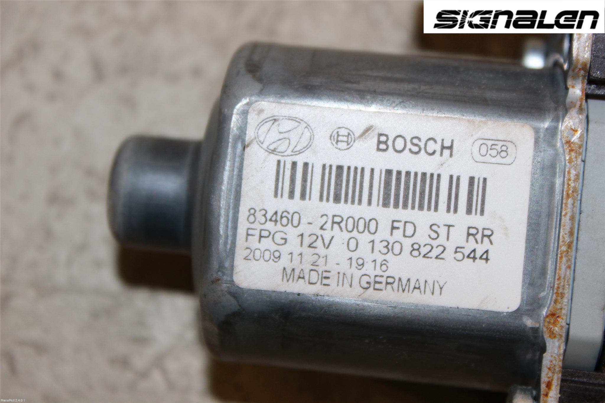 Hyundai i30 FD 07-12 Fönsterhissmotor