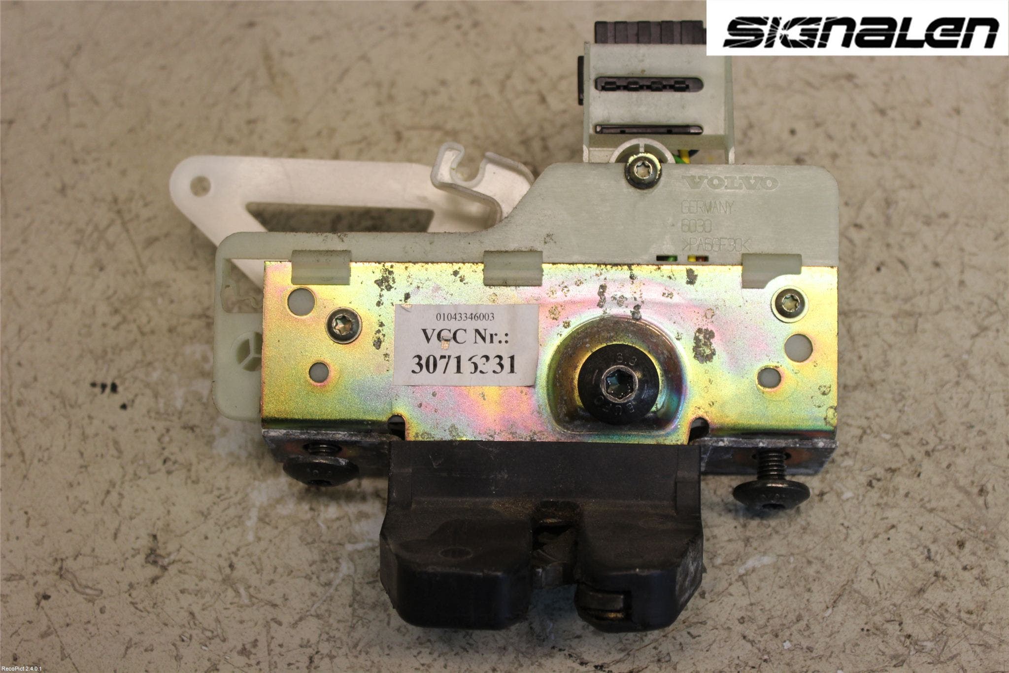 Volvo V70 05-08 Låskista Baklucka