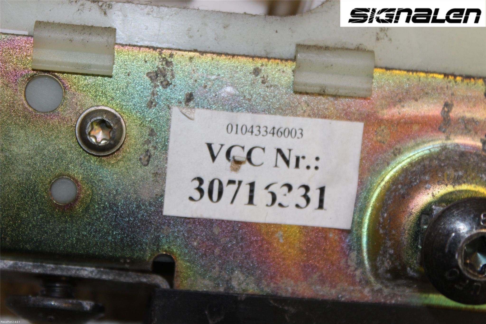 Volvo V70 05-08 Låskista Baklucka