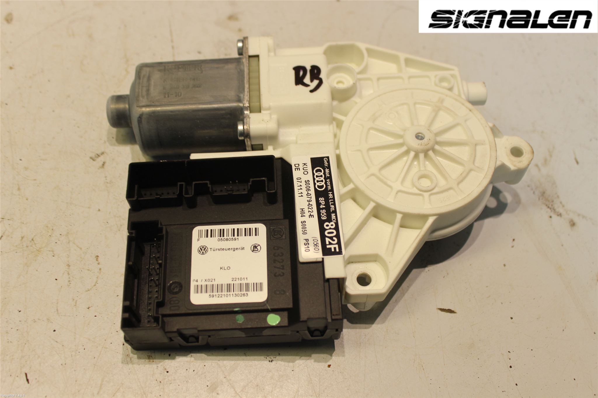 Audi A3/S3 05-13 Fönsterhissmotor