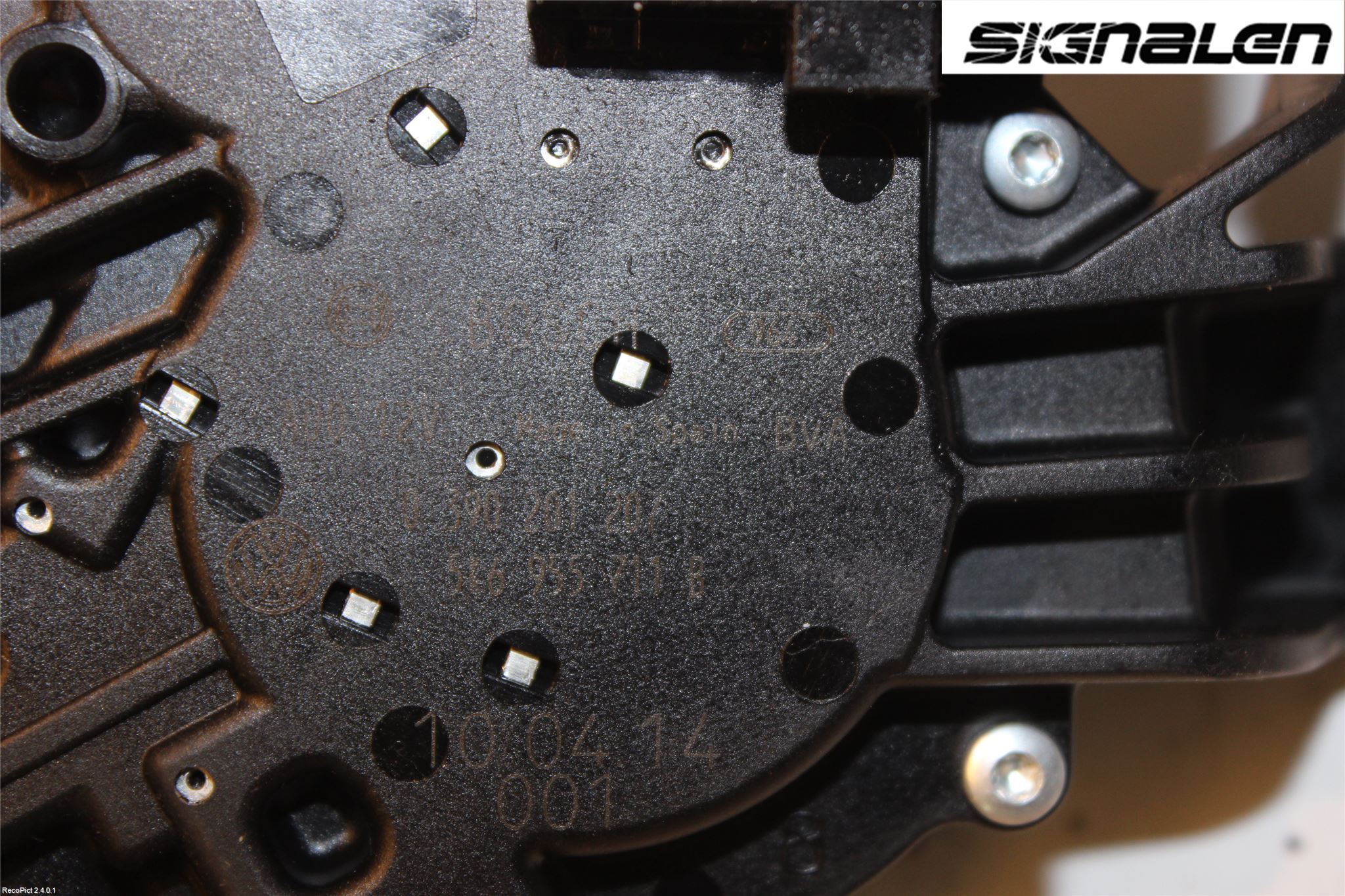 Volkswagen VW POLO 10-17 Torkarmotor Baklucka