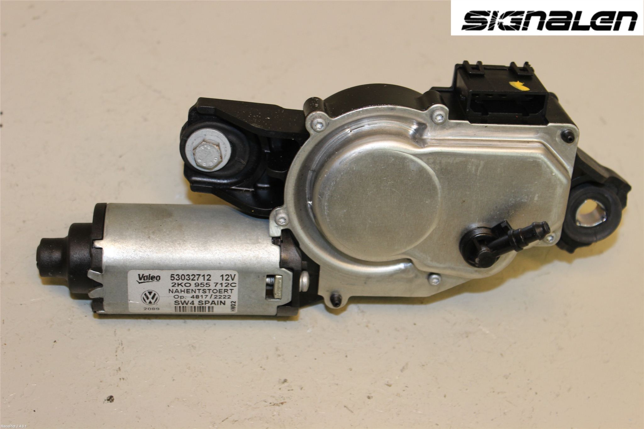 Volkswagen VW CADDY      04-10 Torkarmotor Baklucka