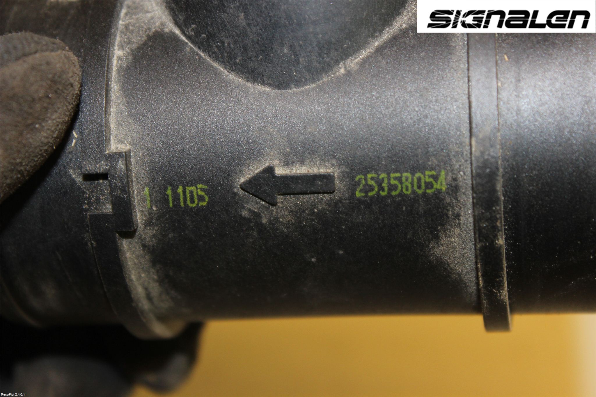 Opel ASTRA H 04-12 Injluftmassamätare