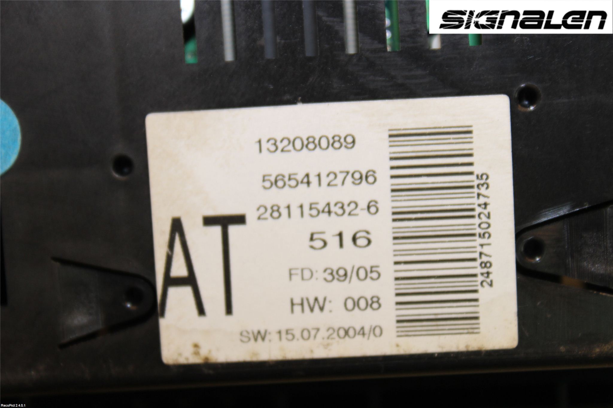 Opel ASTRA H 04-12 Färddator