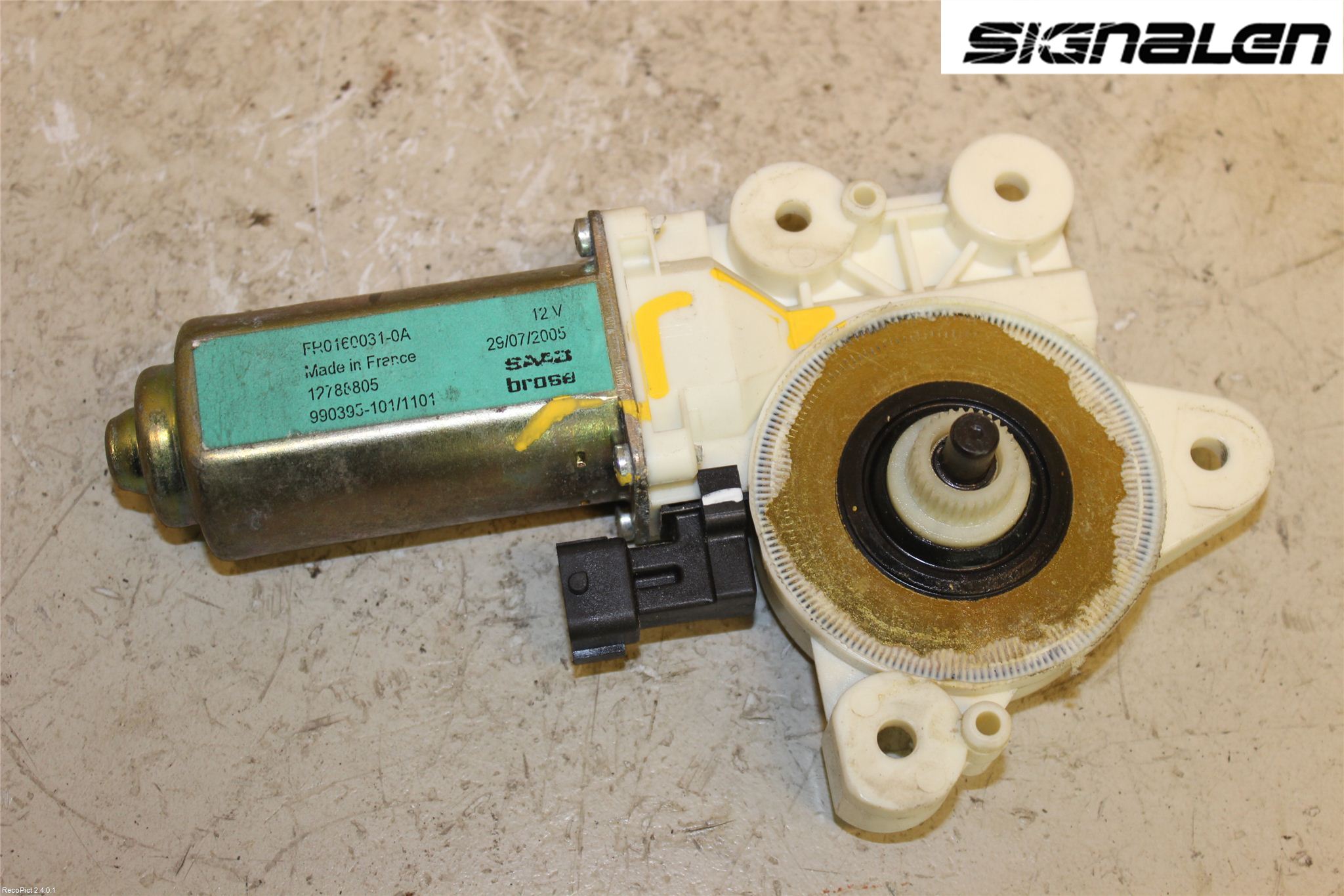 Saab 9-3 VER 2 Fönsterhissmotor