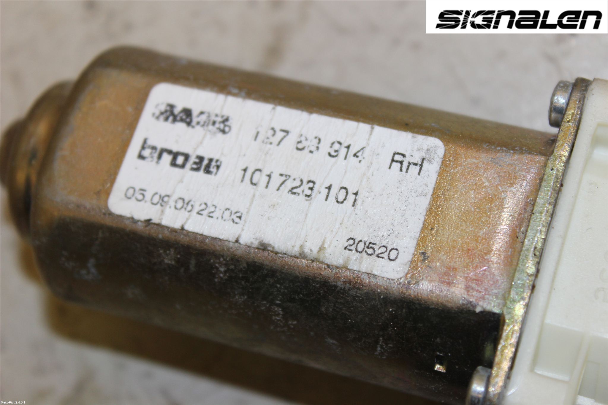 Saab 9-3 VER 2 Fönsterhissmotor