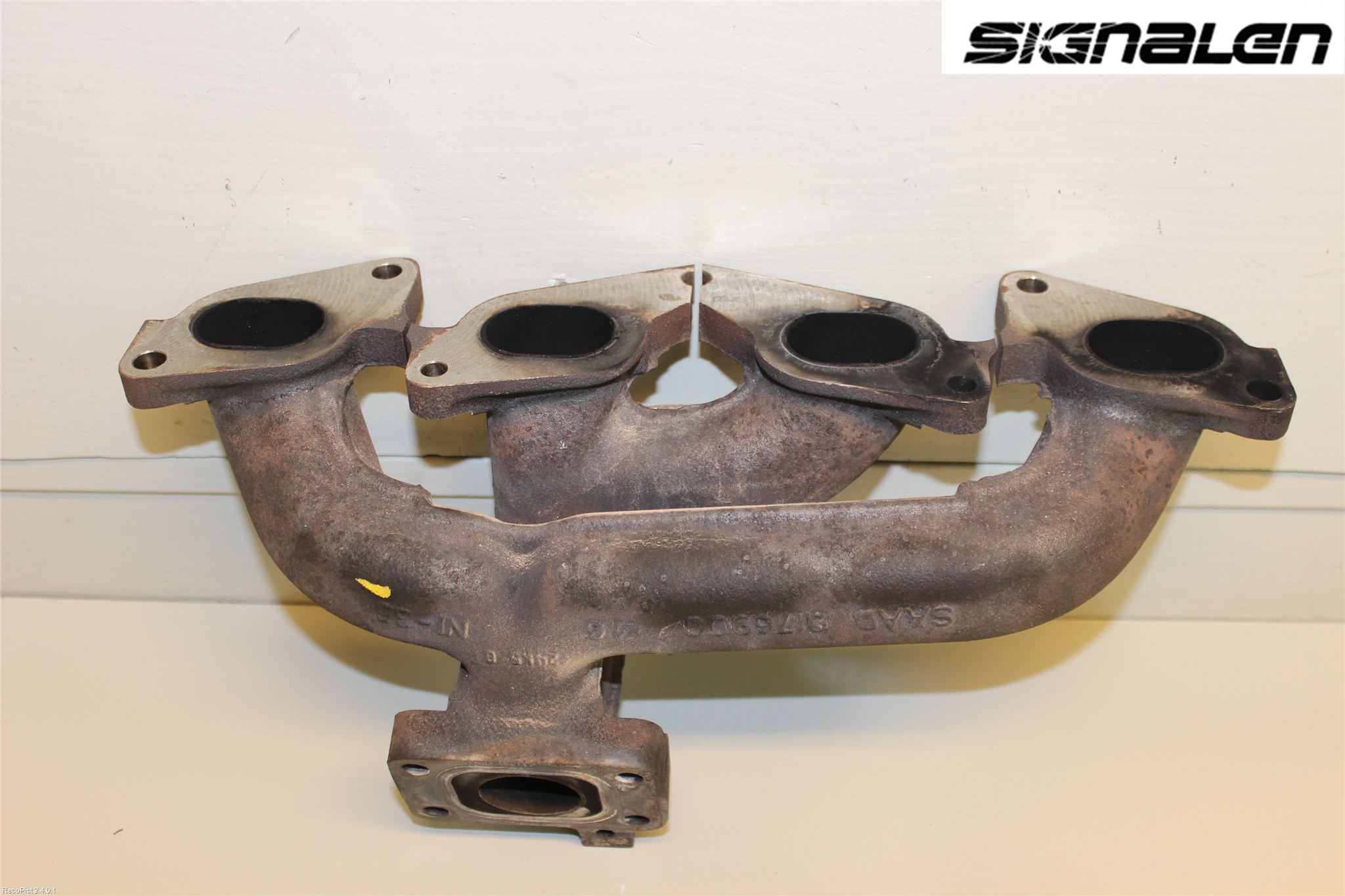 Saab 9-5     06-10 Grenrör Avgas