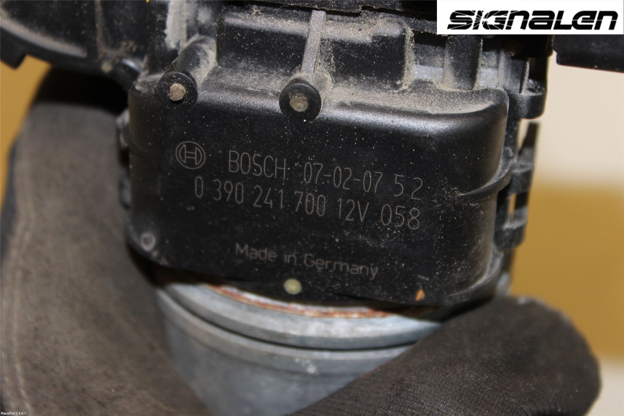 Citroen C5     05-08 Torkarmotor Vindruta