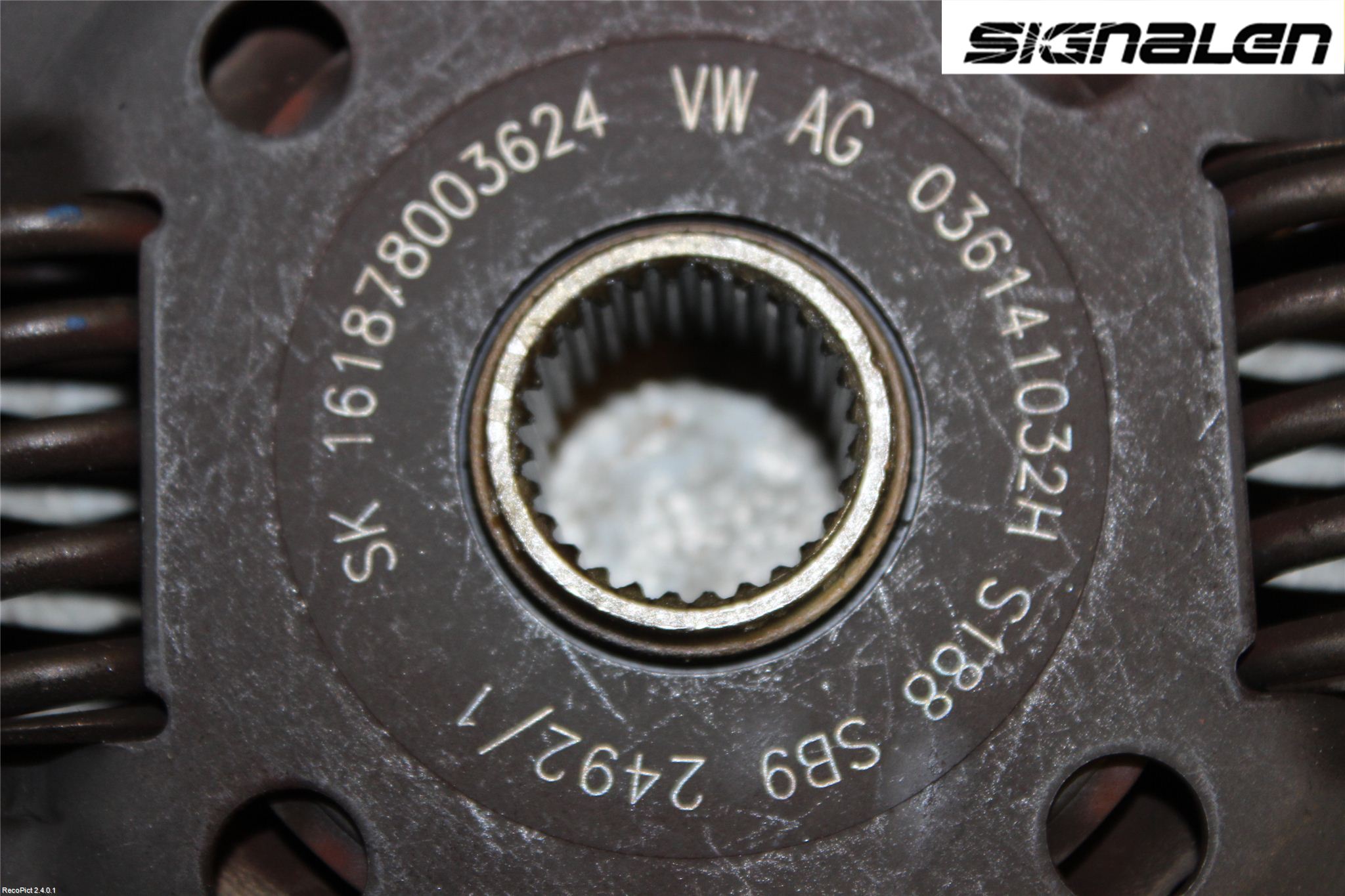 Skoda FABIA 07-14 Koppling-Lamell