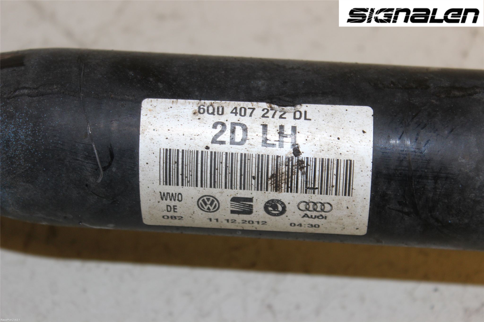Skoda FABIA 07-14 Drivaxel Fram Höger