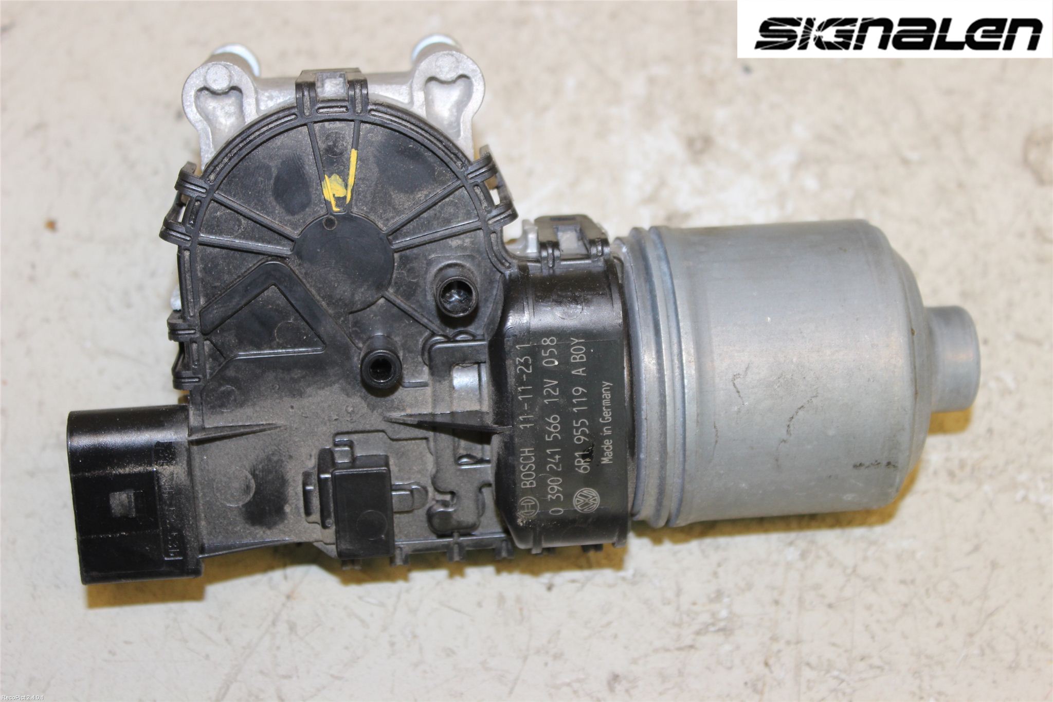 Volkswagen VW POLO 10-17 Torkarmotor Vindruta