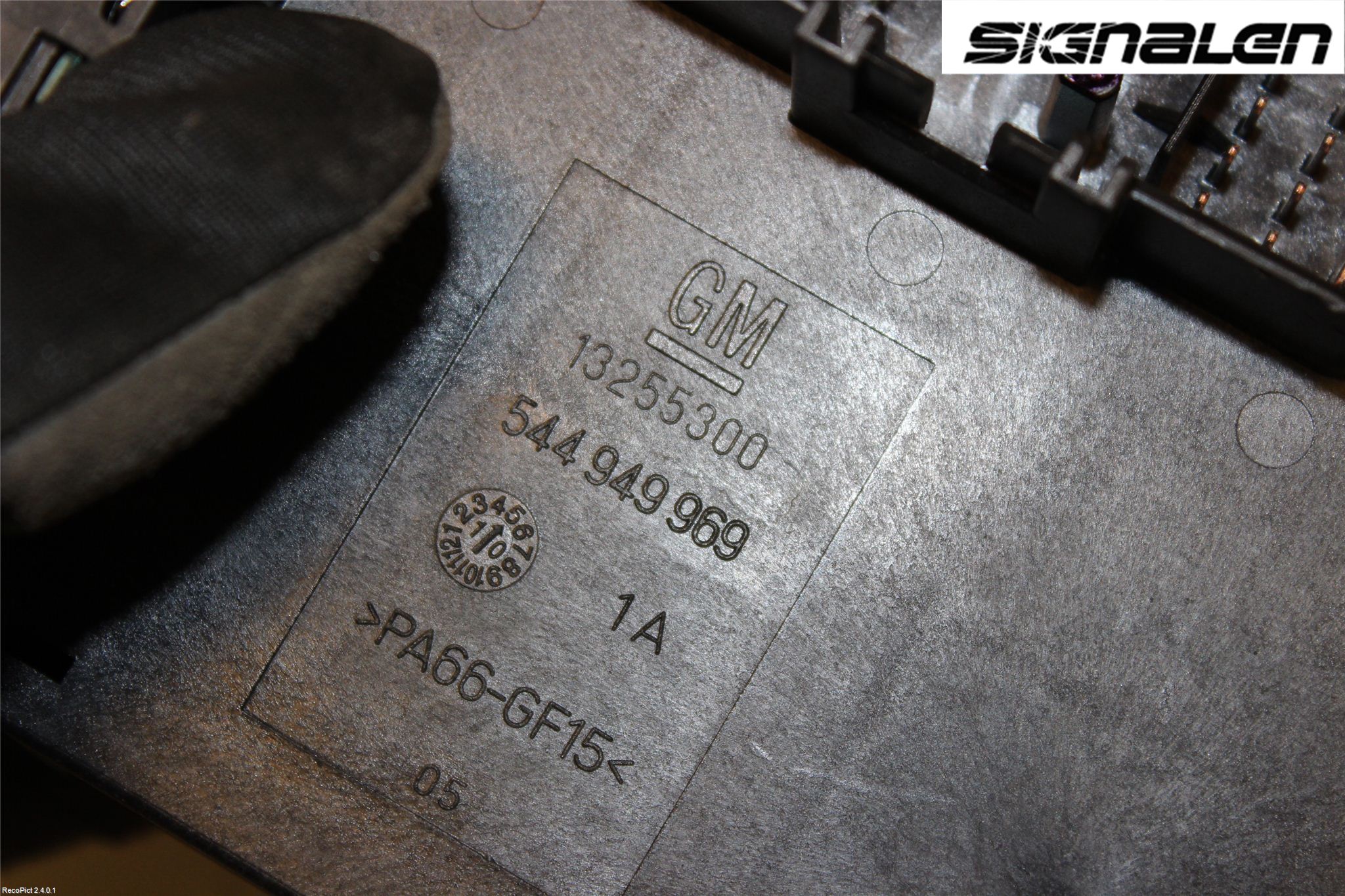 Saab 9-5 10-12 Säkringsdosa-Elcentral