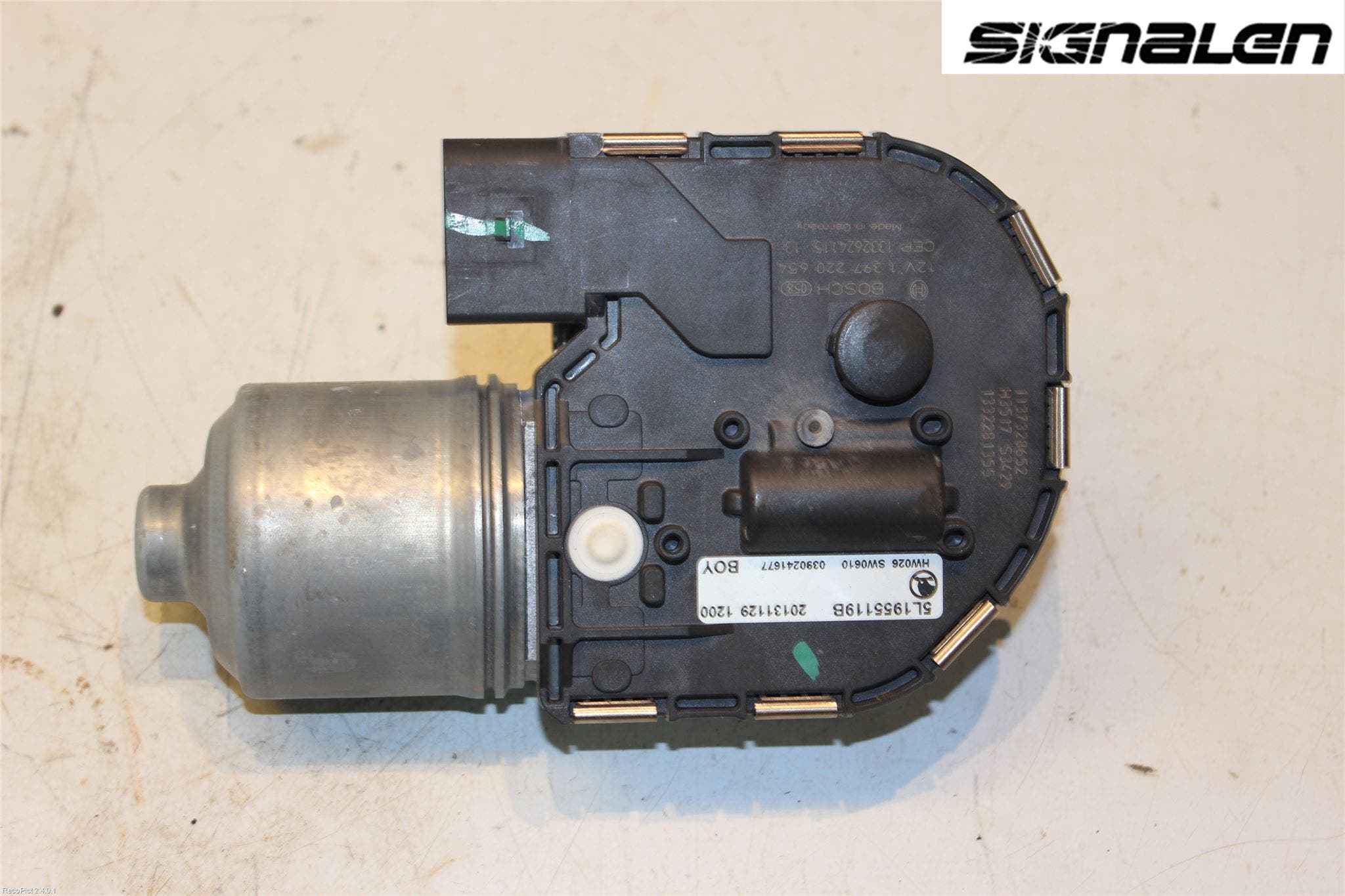 Skoda YETI Torkarmotor Vindruta