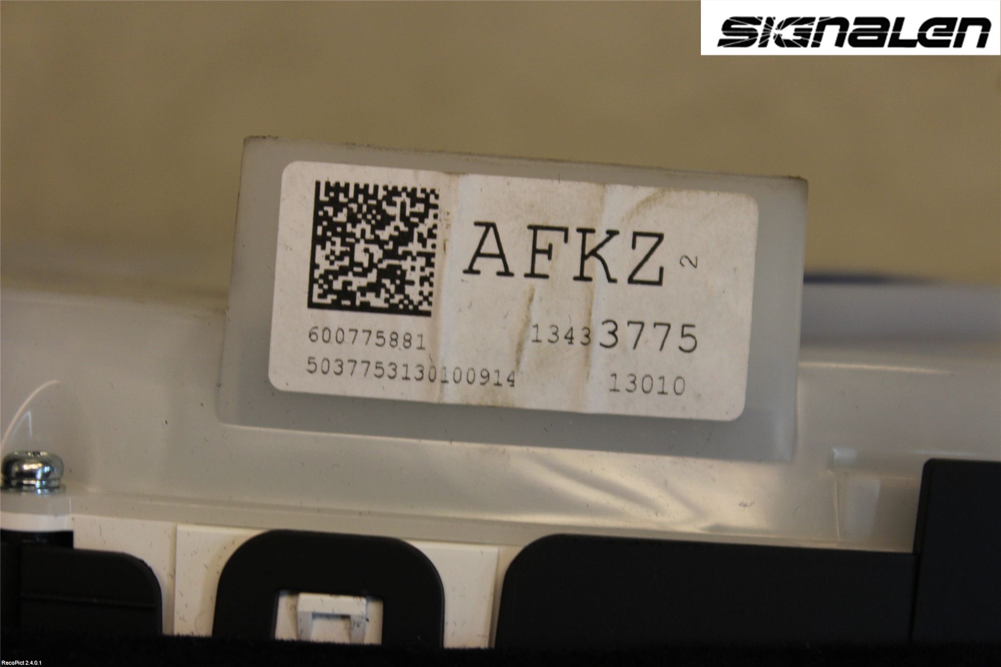 Opel ASTRA J 10-15 Instrument Komb